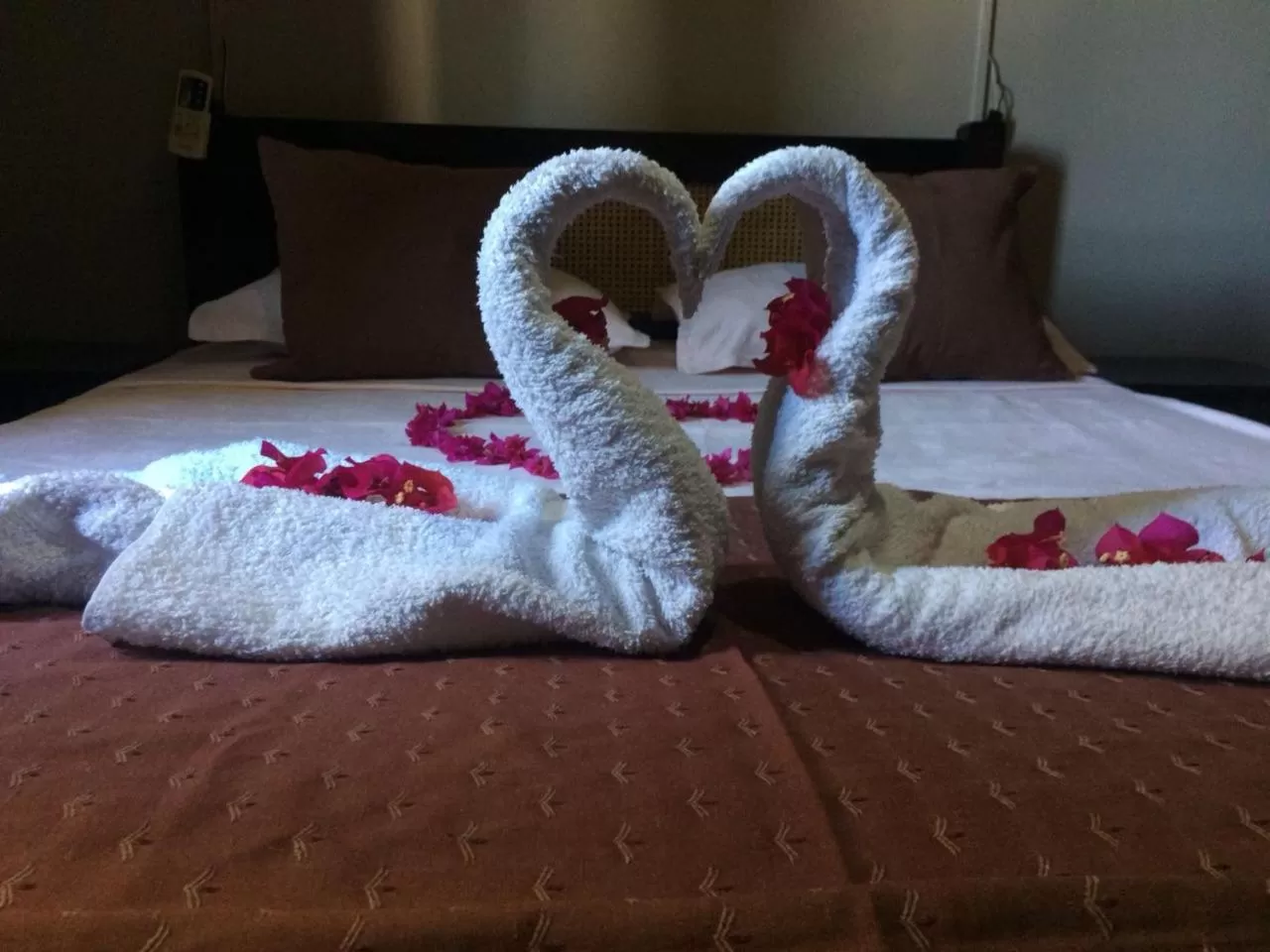 Bed in Villa Narmada