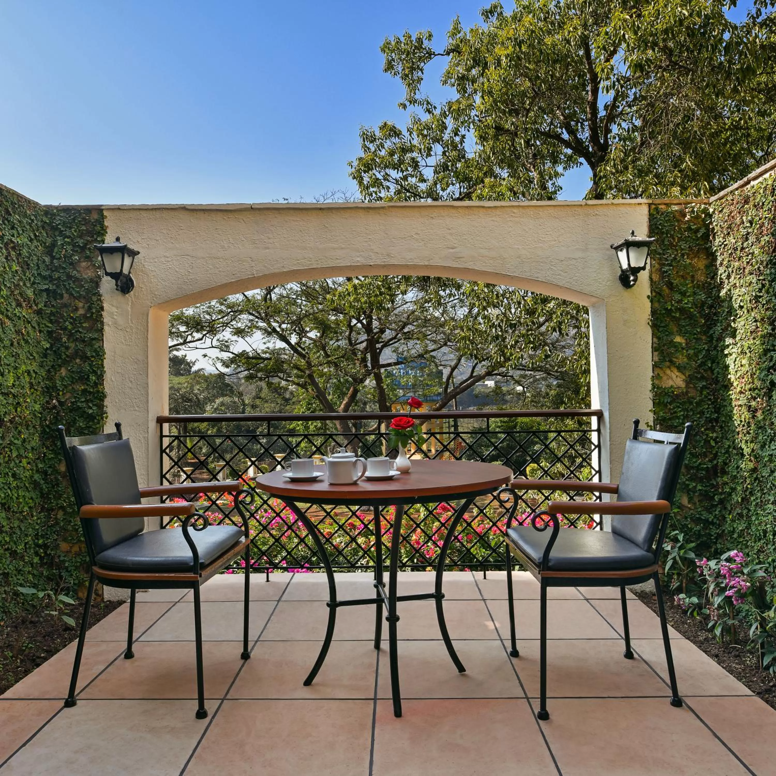 Seating area in Fariyas Resort Lonavala