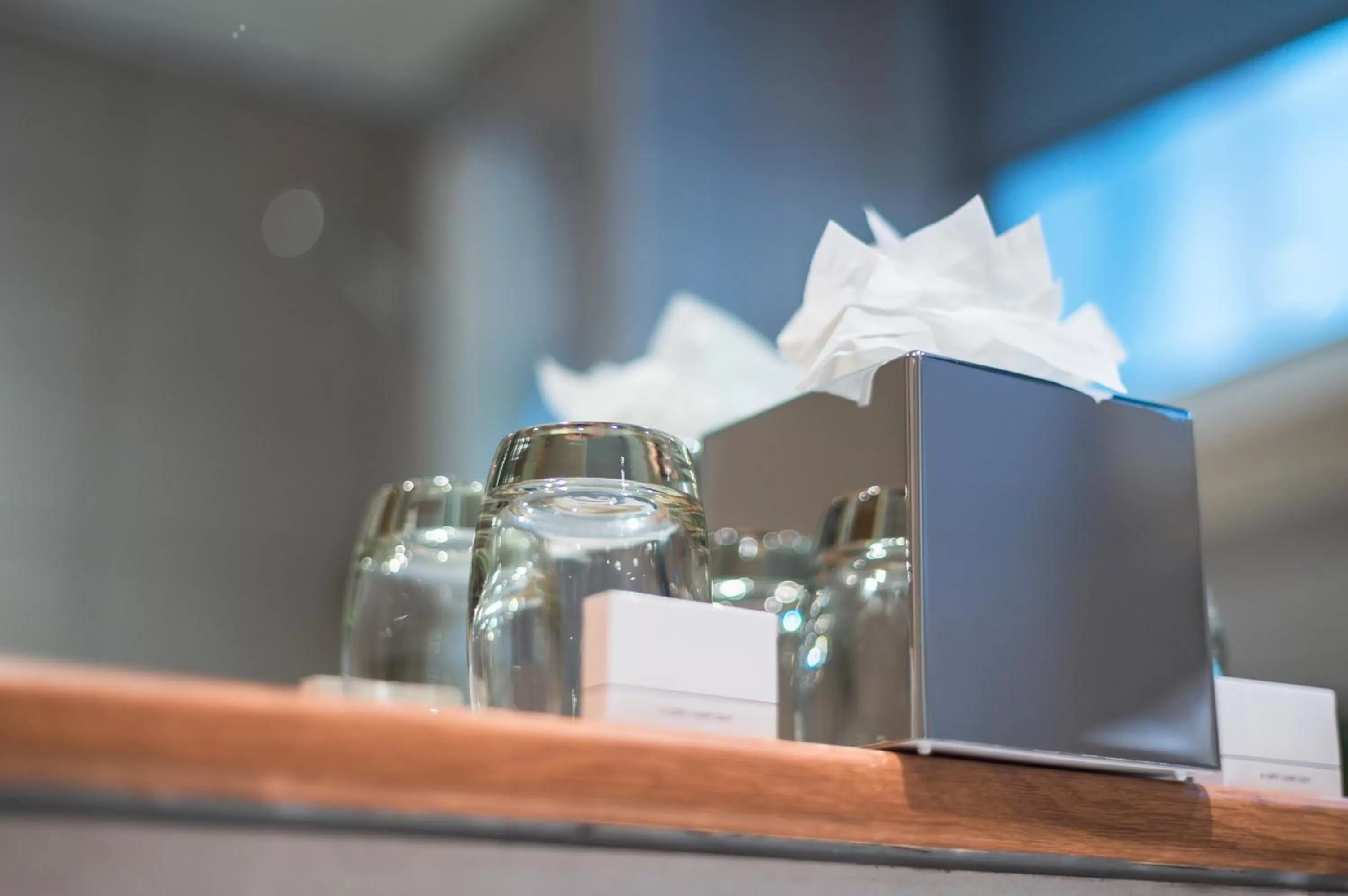 Bathroom in Braid Apartments by Mansley