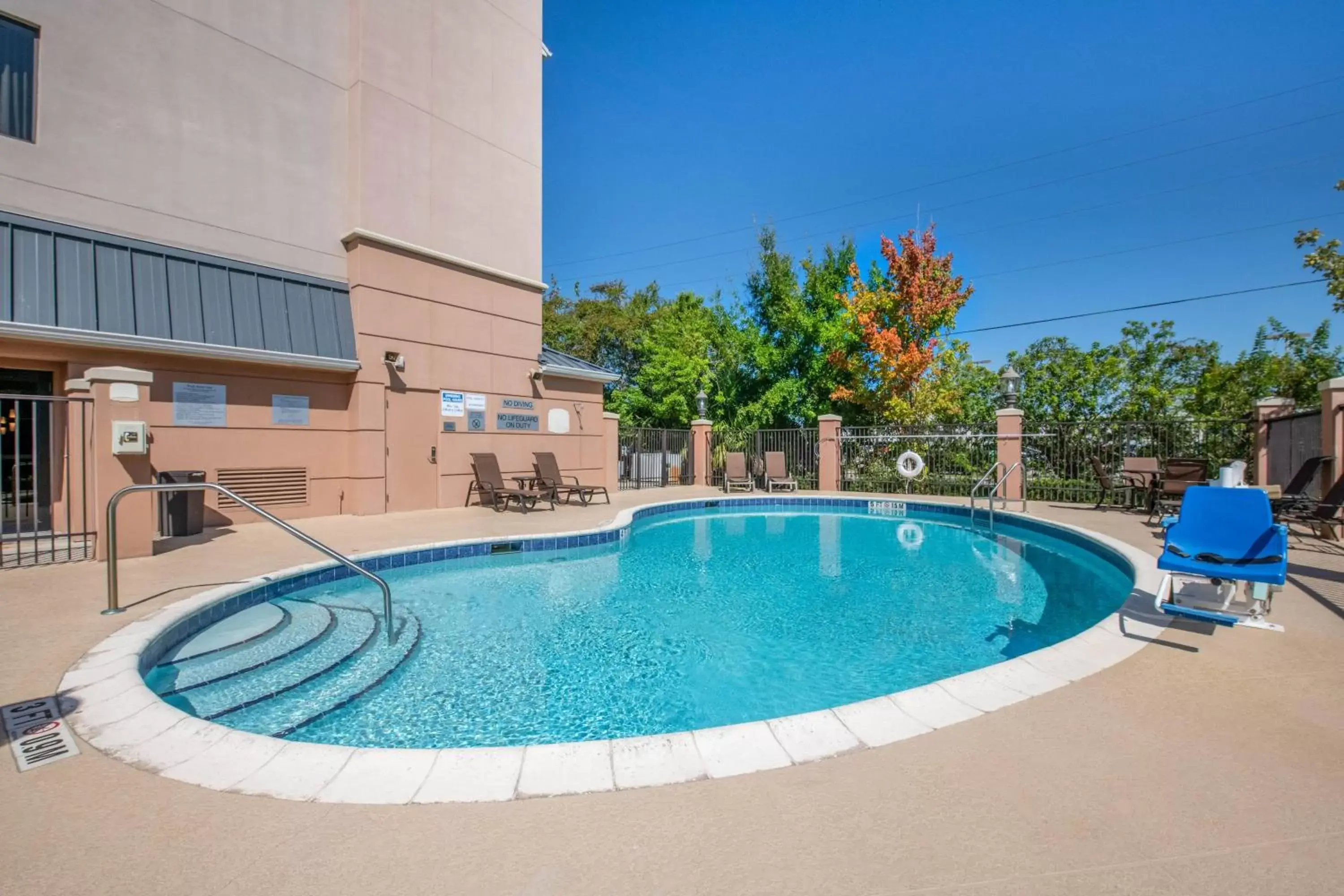 Swimming Pool in Fairfield Inn and Suites Holiday Tarpon Springs