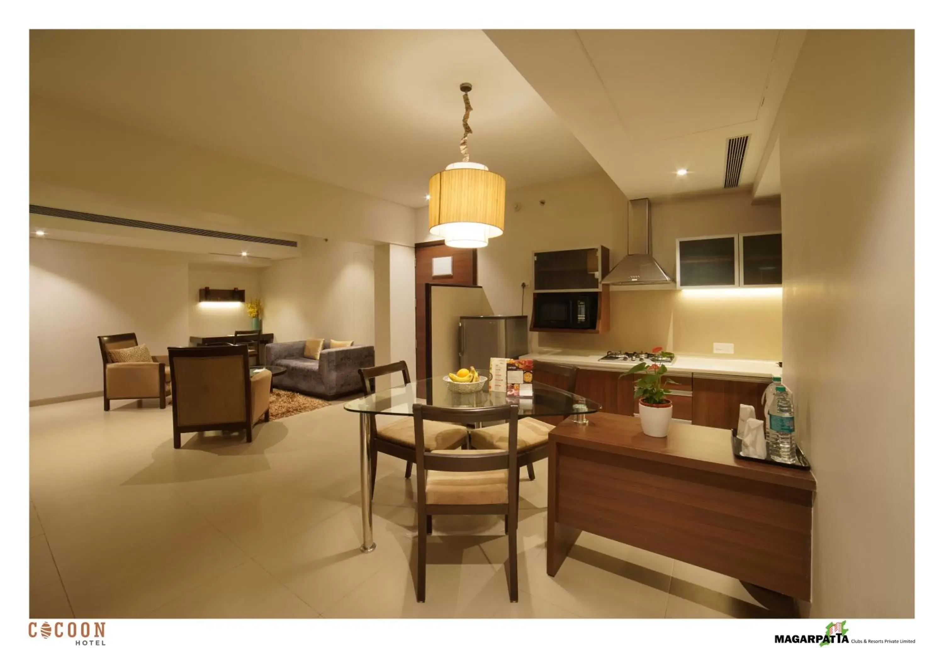 Living room in Cocoon Hotel Living room in Cocoon Hotel