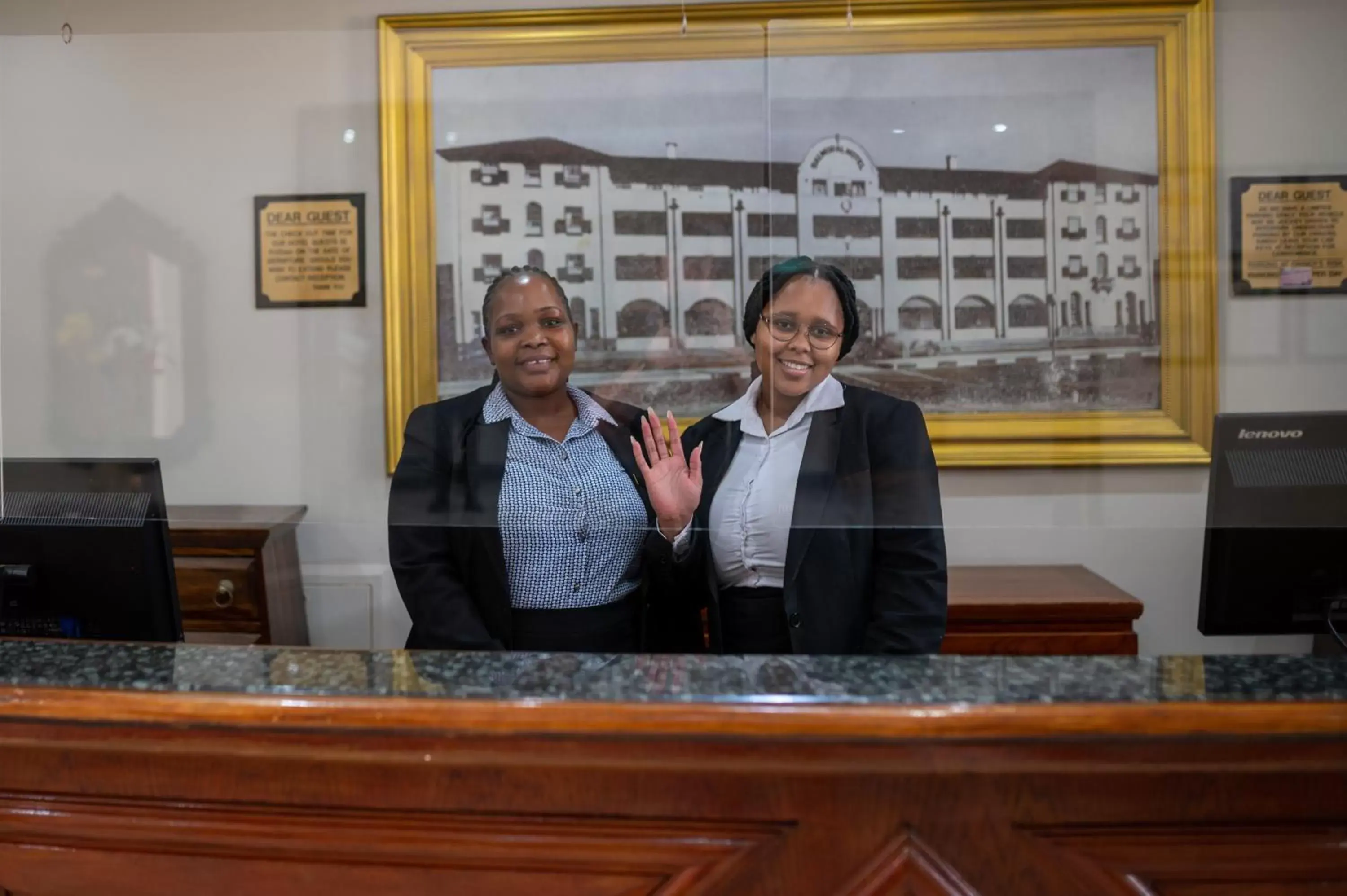 Staff, Lobby/Reception in The Balmoral