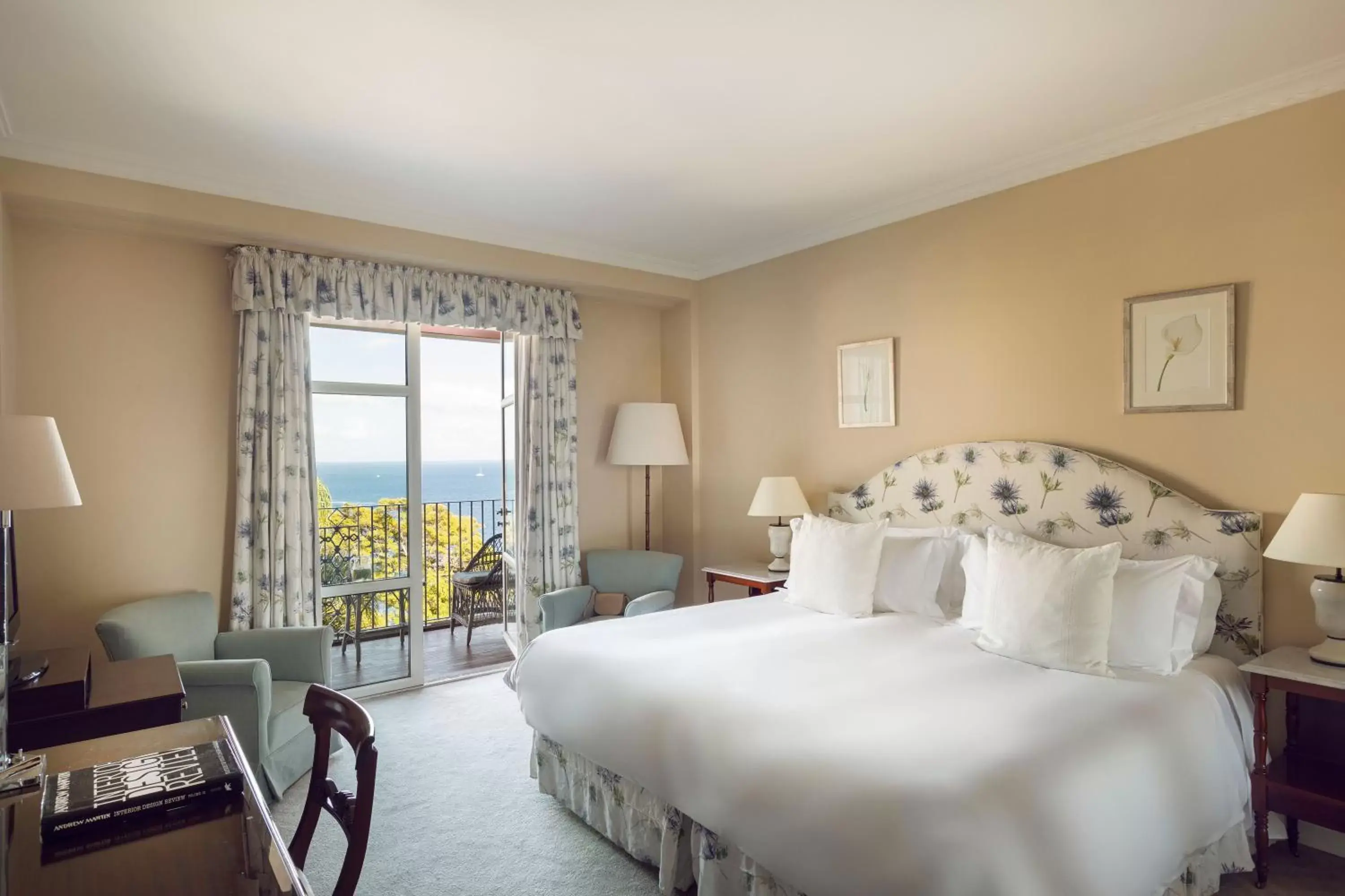 Bedroom, Bed in Reid's Palace, A Belmond Hotel, Madeira