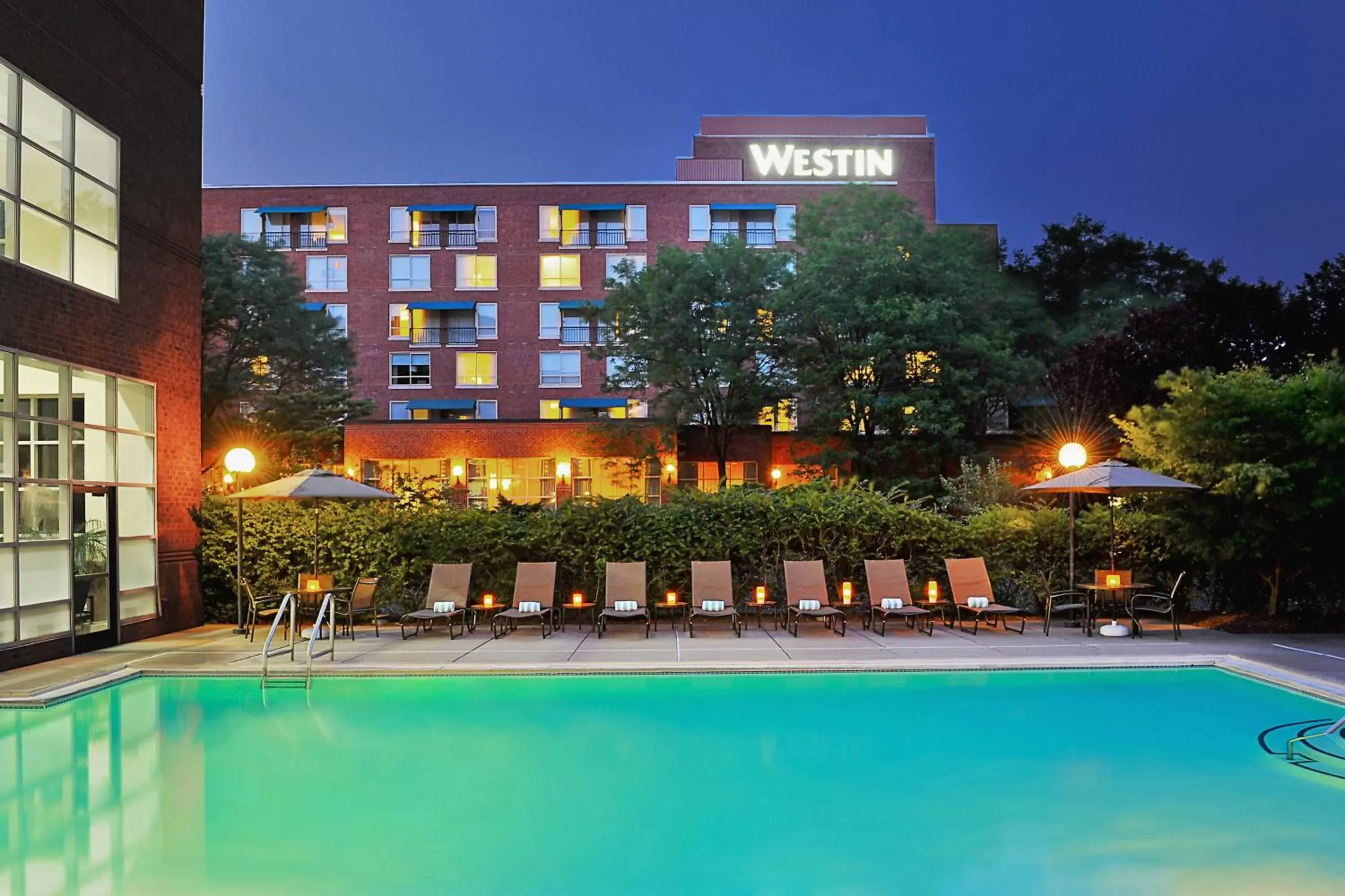 Swimming pool, Property Building in The Westin Princeton at Forrestal Village