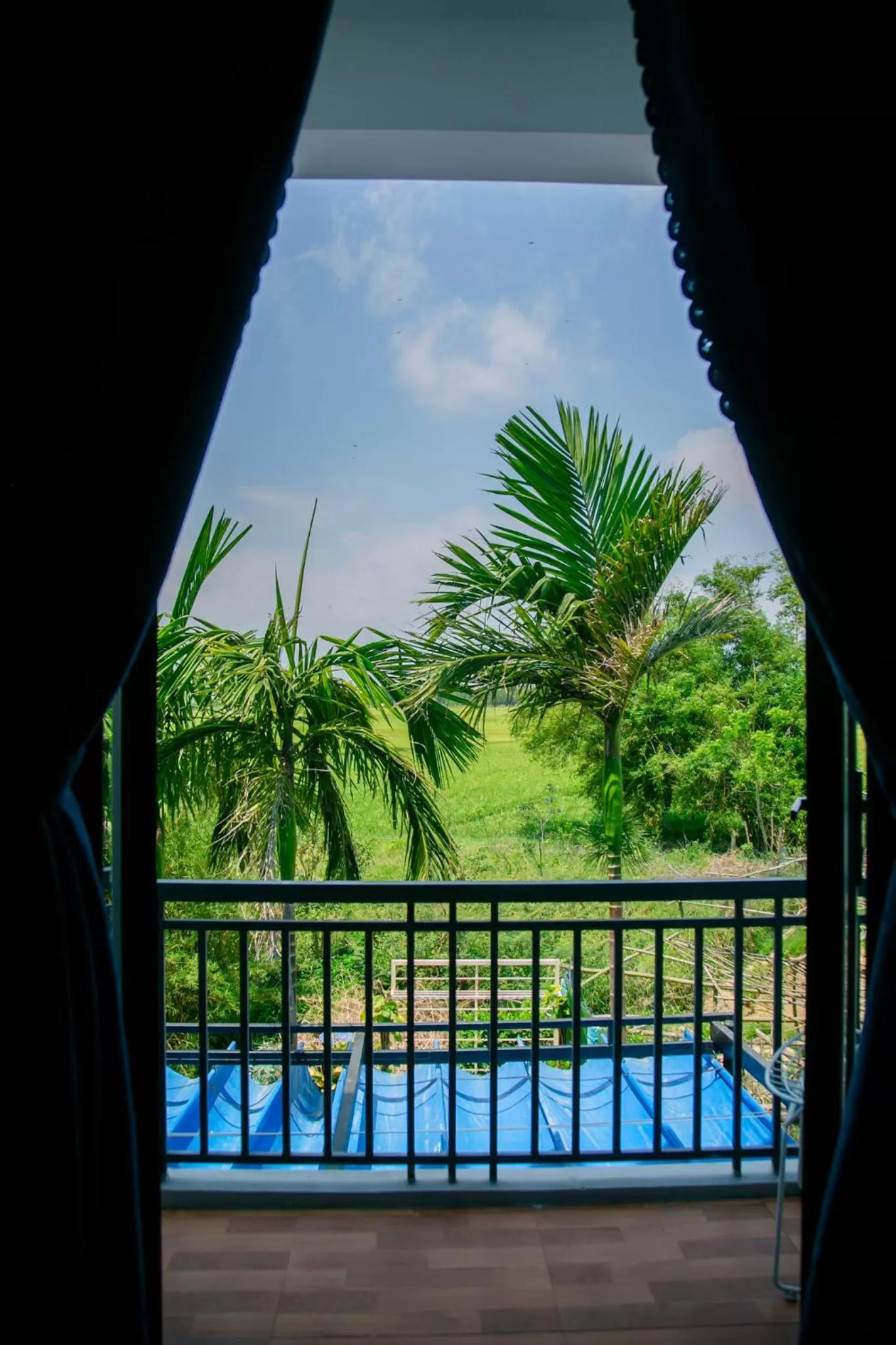 Garden view in Hào Anh Villa Hội An