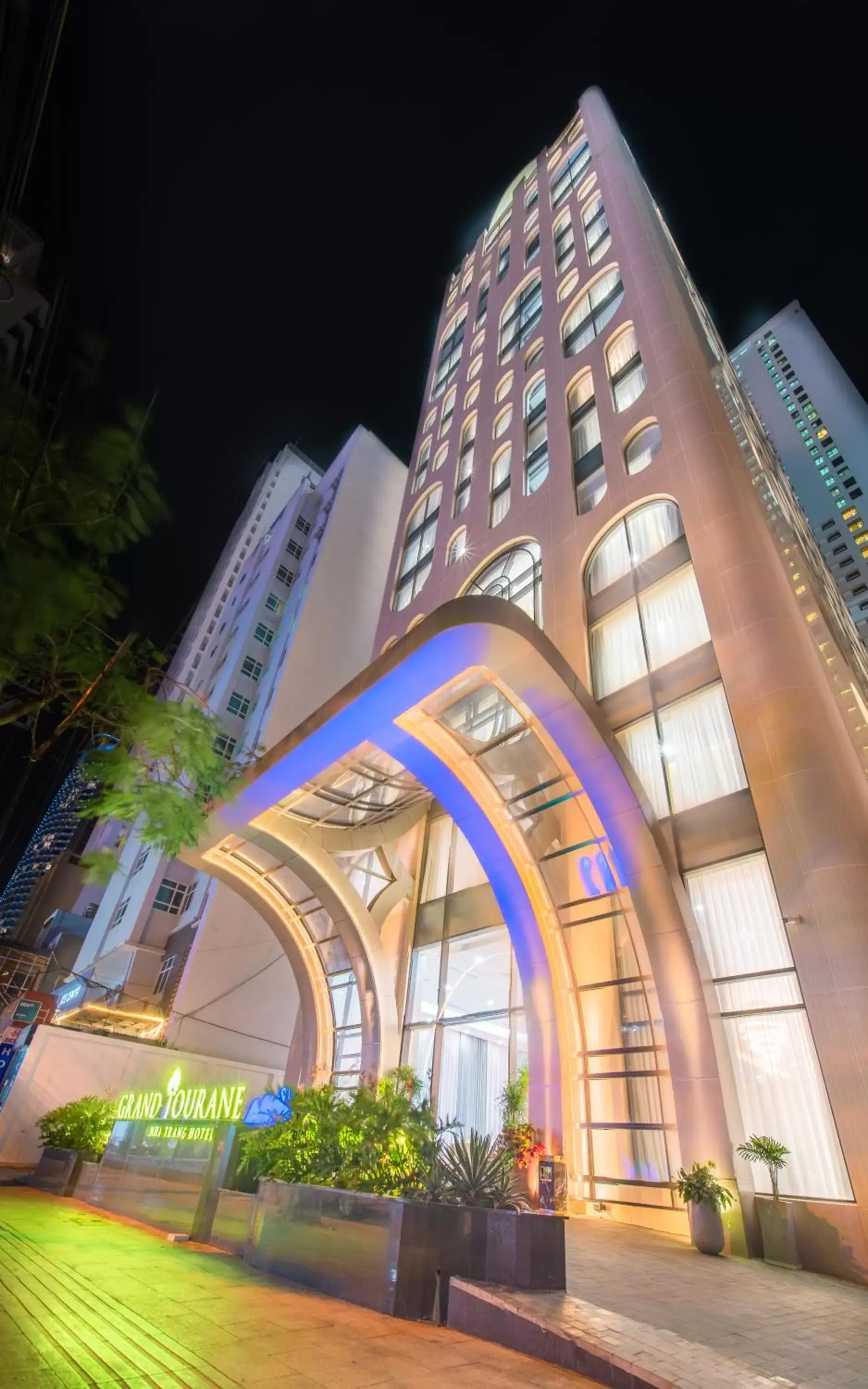 Property building in Grand Tourane Nha Trang Hotel Property building in Grand Tourane Nha Trang Hotel