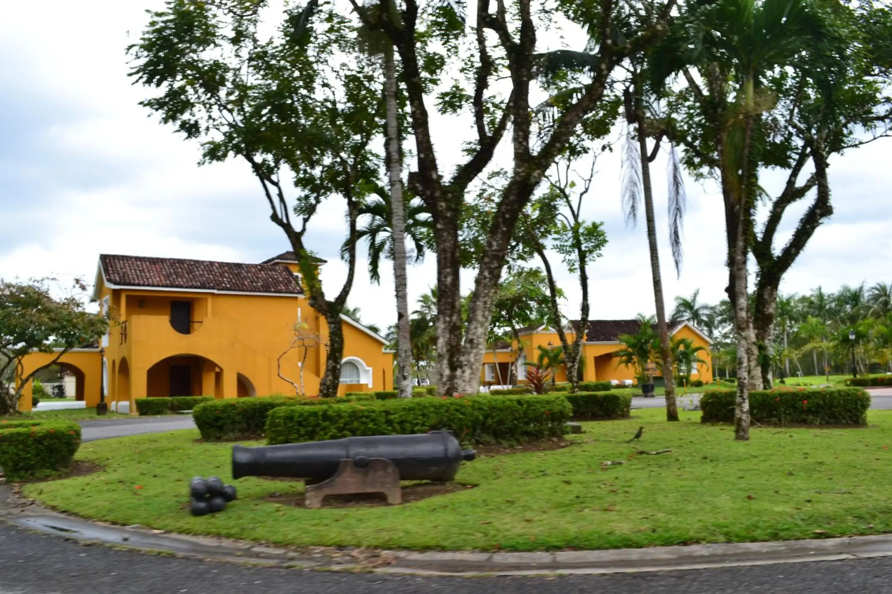 Bird's eye view, Property Building in Amatique Bay Hotel