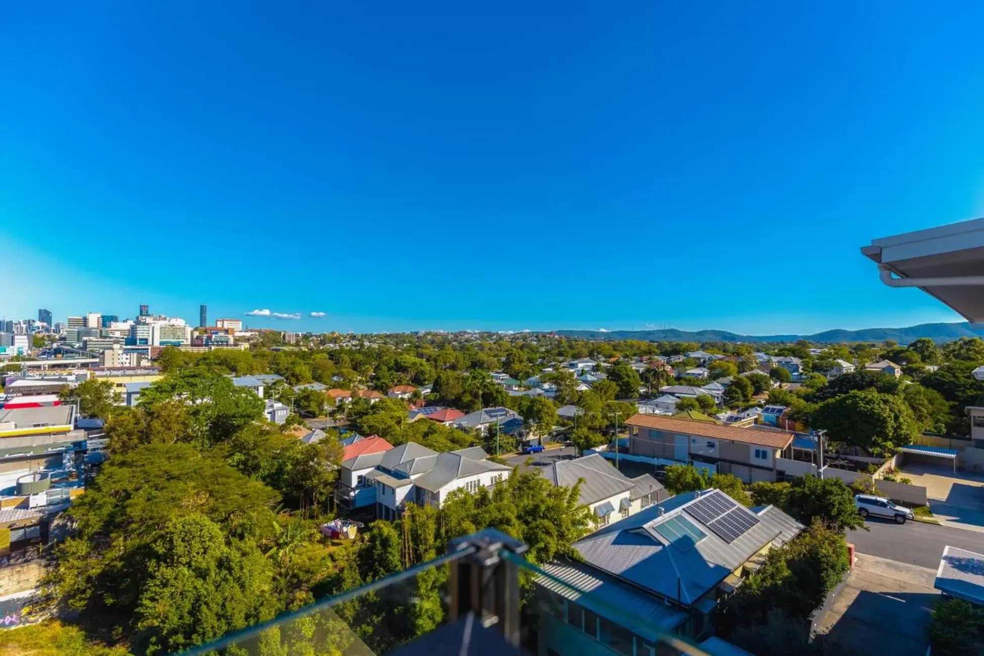 Bird's-eye View in The Windsor Apartments and Hotel Rooms, Brisbane