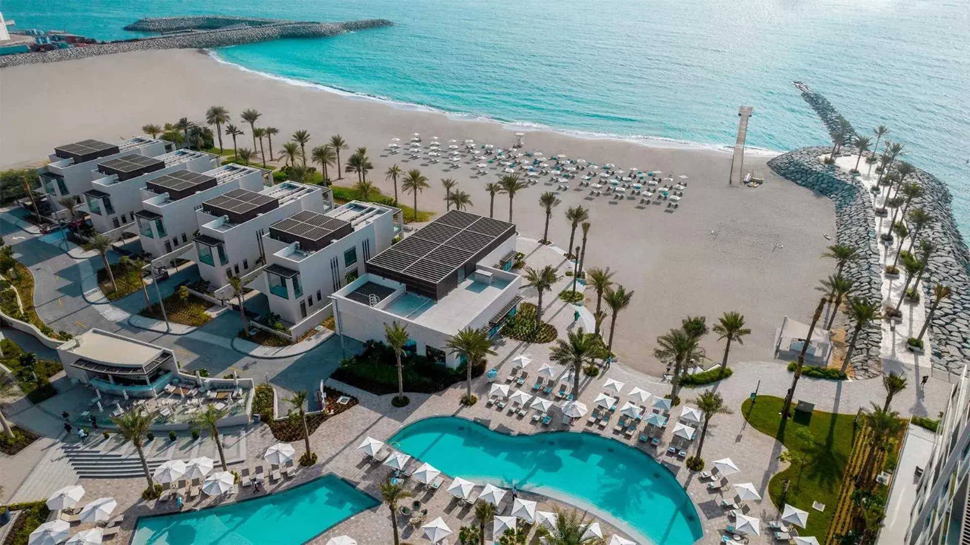 Beach, Pool View in Address Beach Resort Fujairah