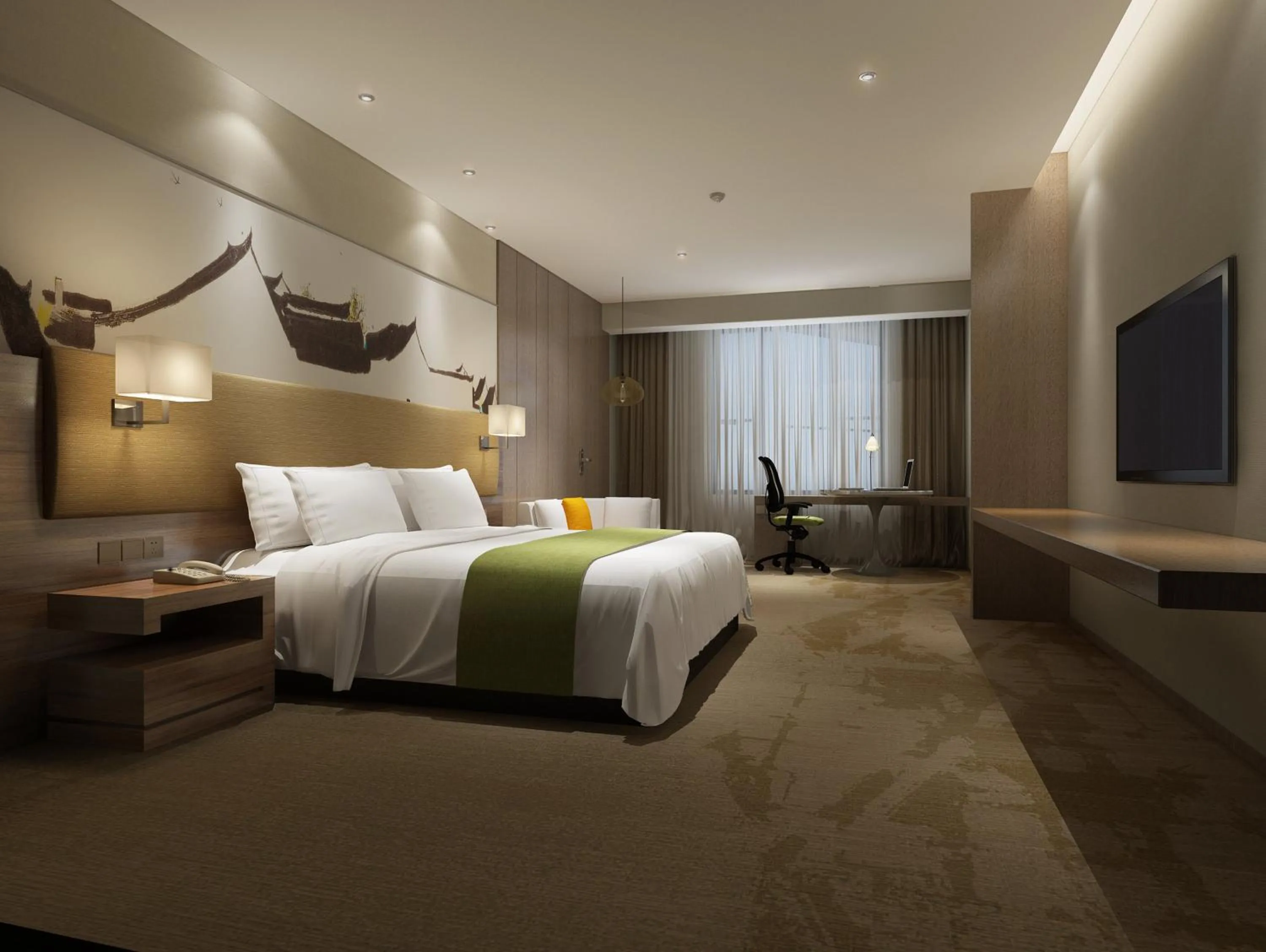 Photo of the whole room, Bed in Holiday Inn Chengdu High-Tech Center by IHG
