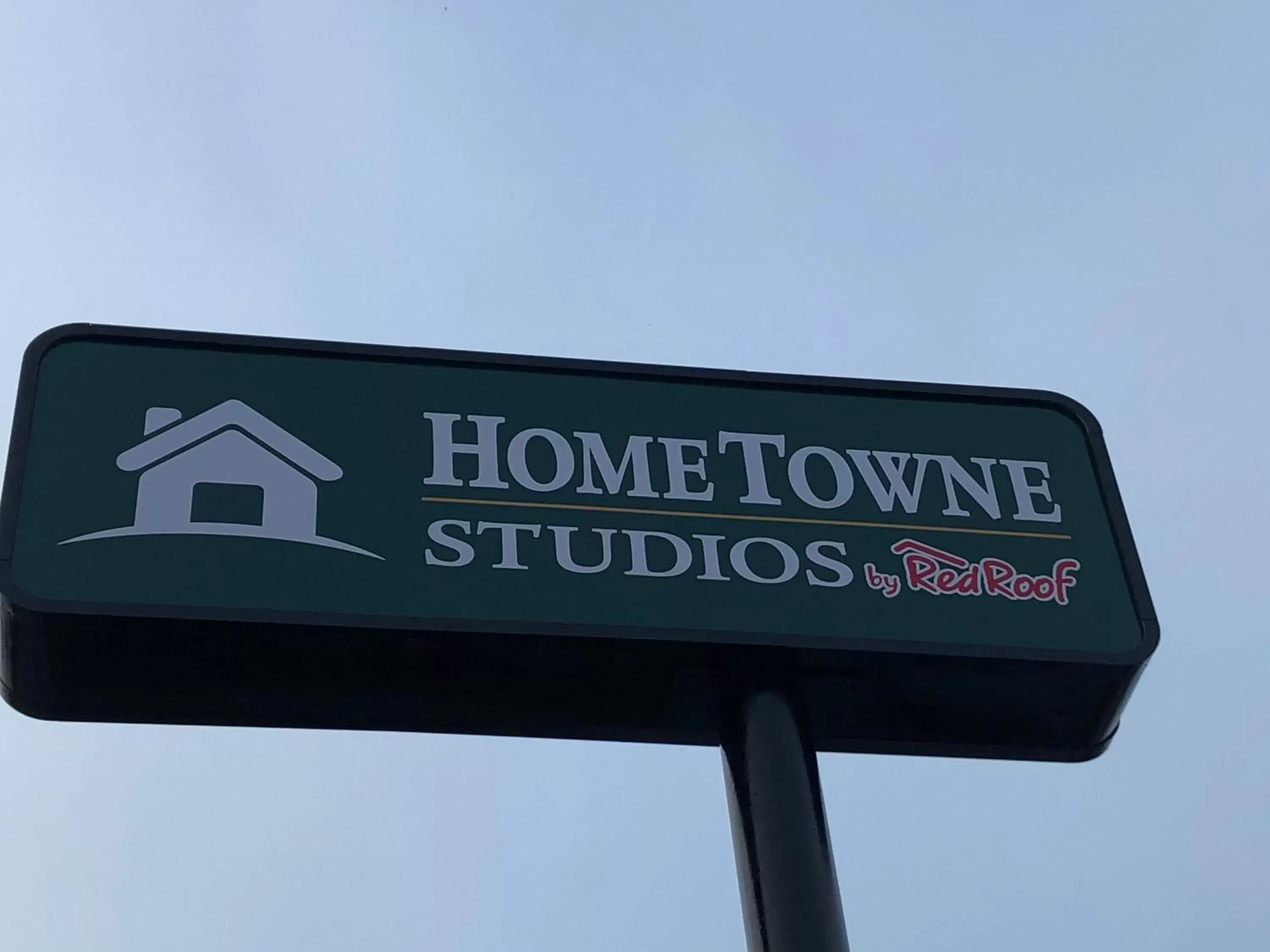 Property building in HomeTowne Studios by Red Roof San Antonio E - near AT&T Center