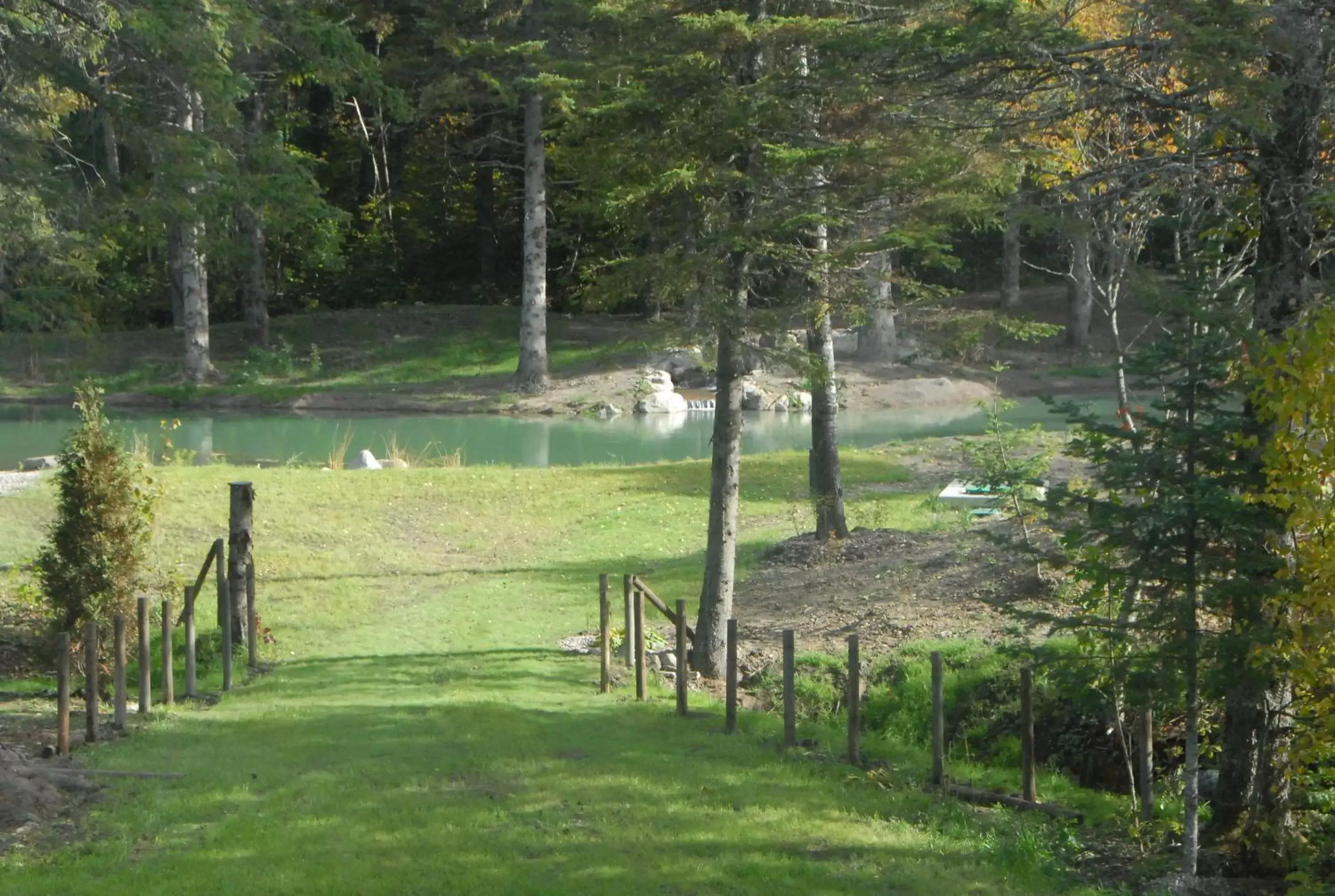 Lake view, Garden in Le Domaine du Lac Saint Charles