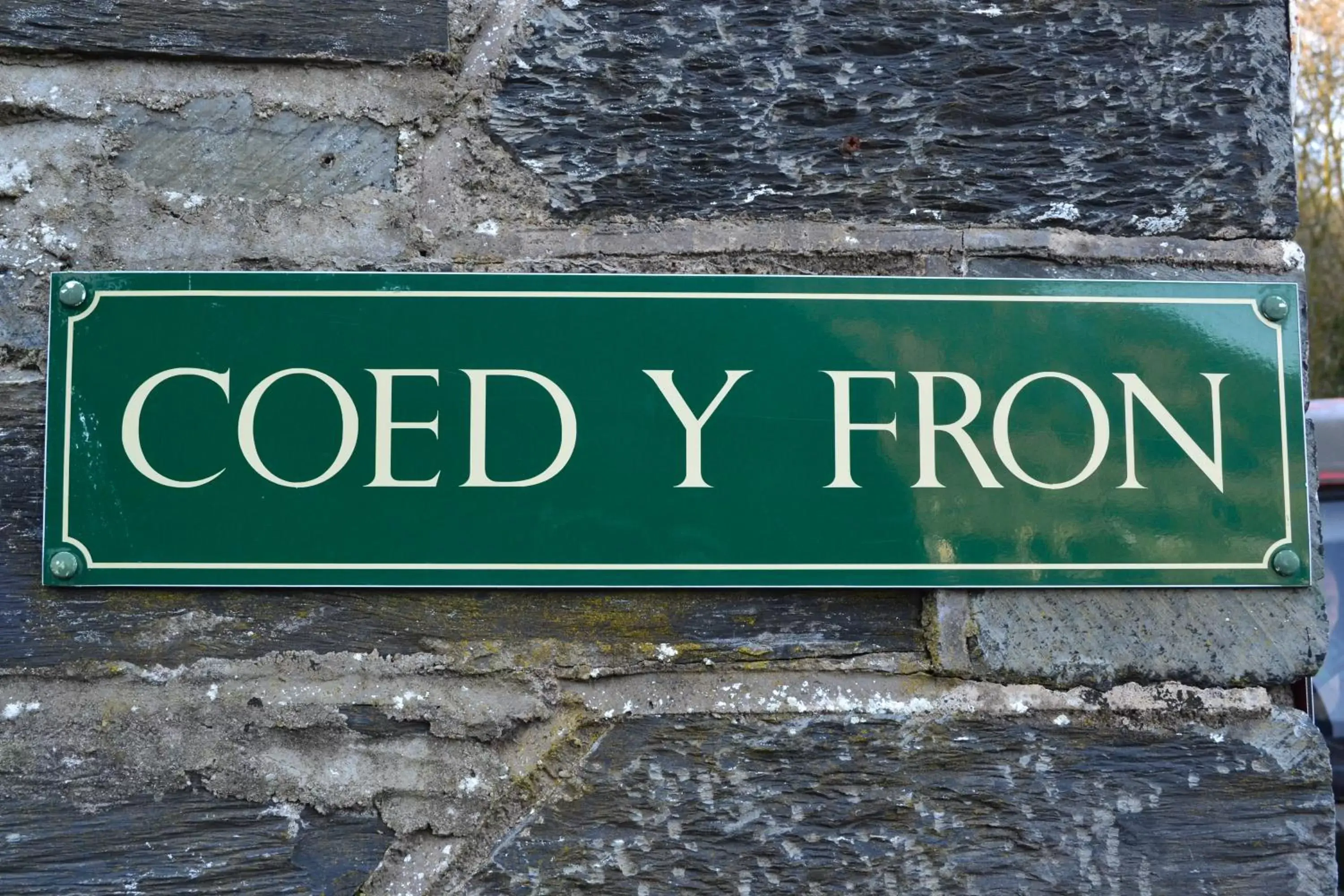 Property logo or sign in Coed-y-Fron