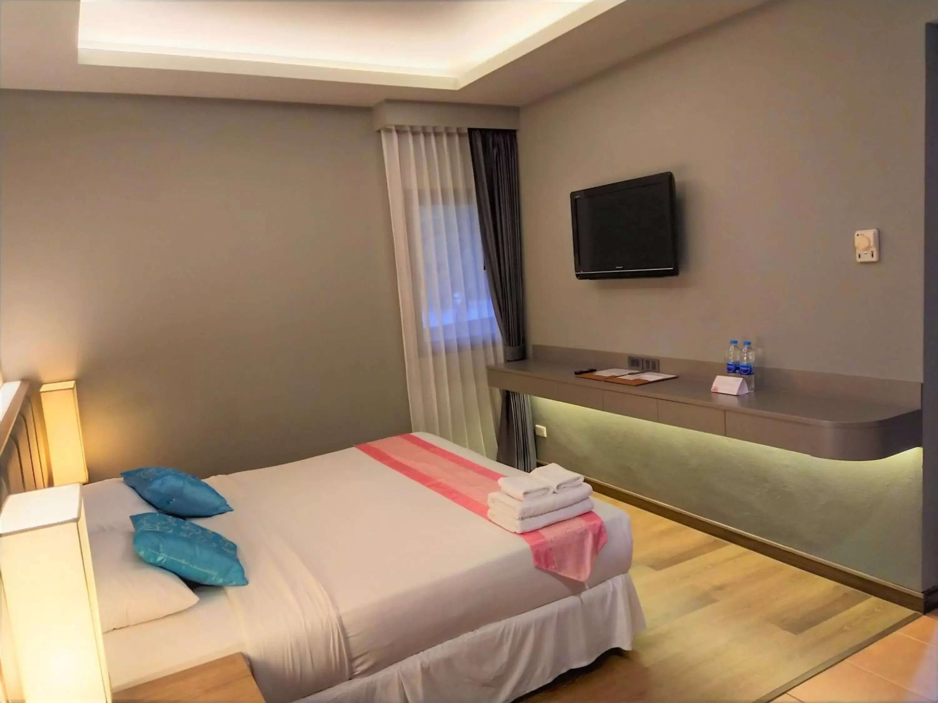 Bed in Chang Buri Resort & Spa