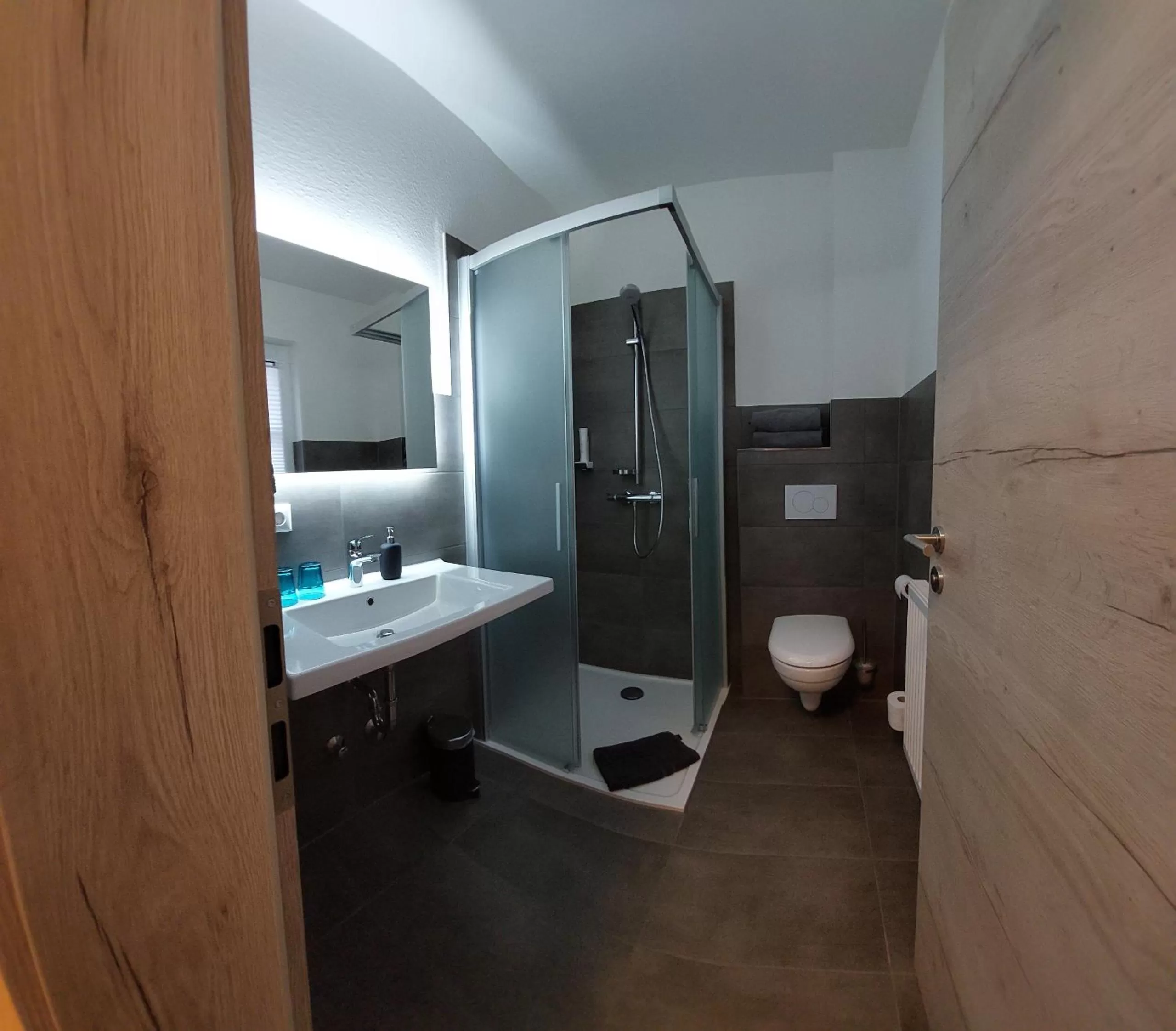 Bathroom in Gasthaus Goldener Stern