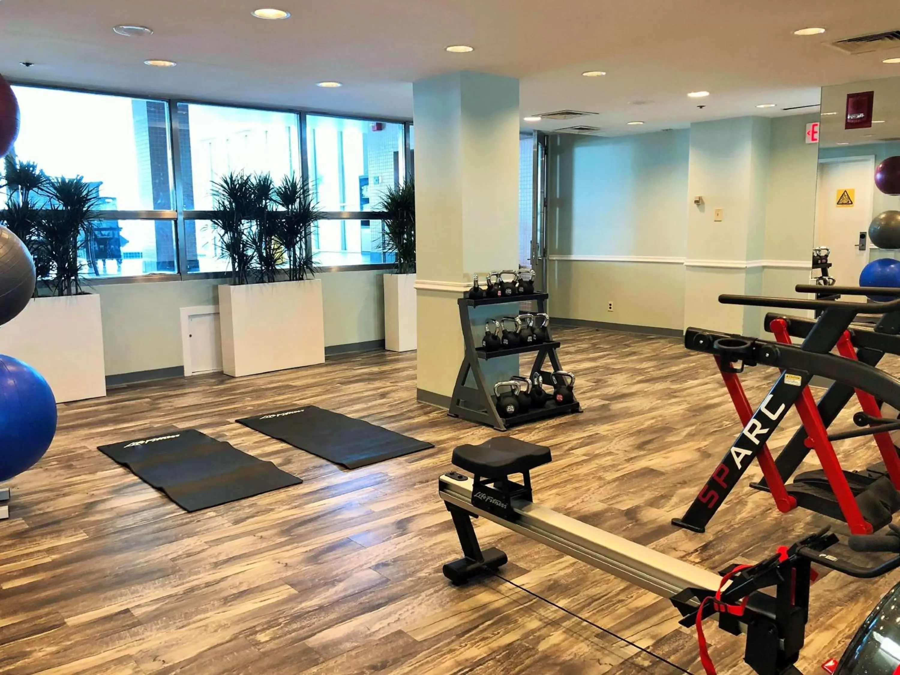 Fitness centre/facilities, Fitness Center/Facilities in Hilton Newark Airport