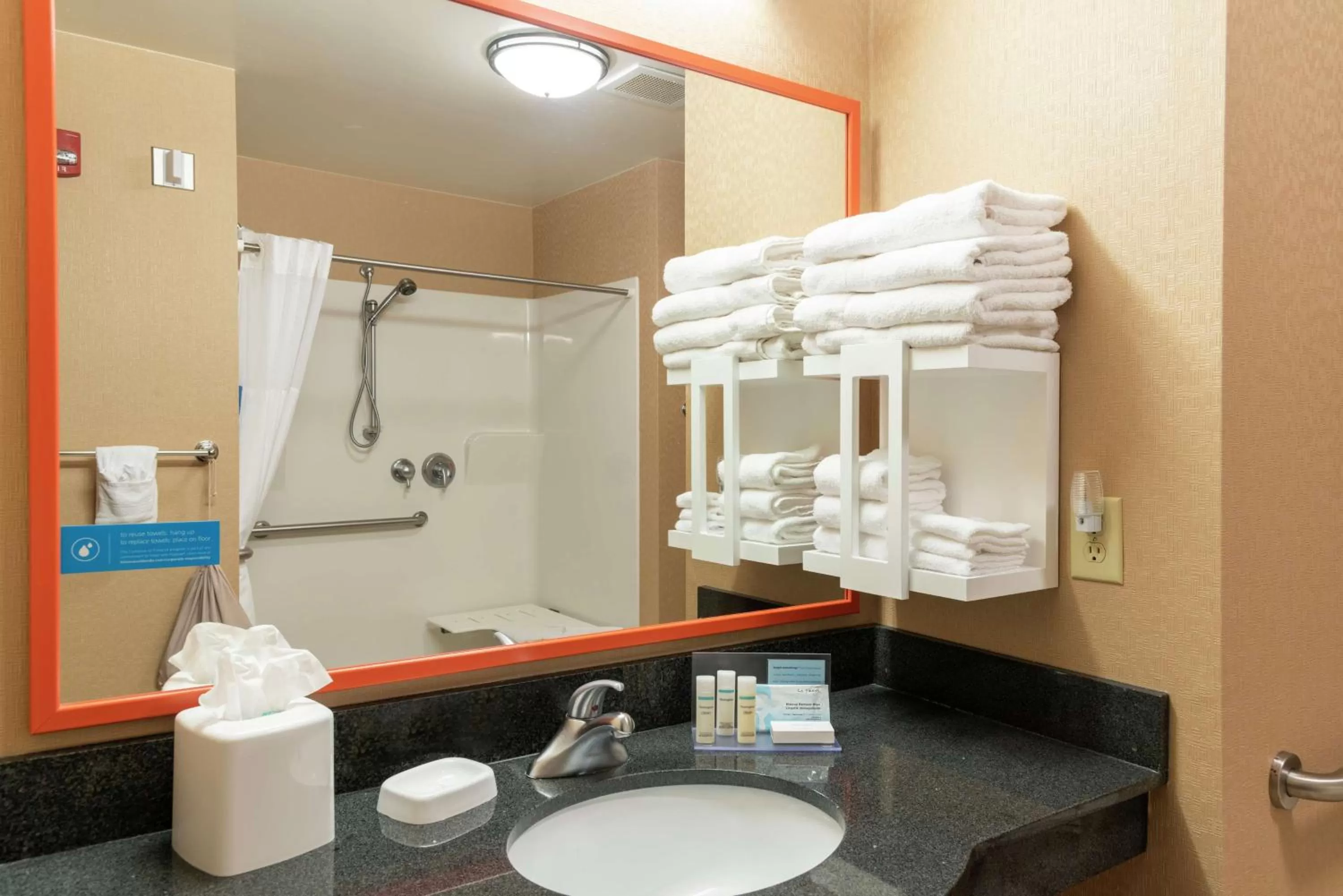 Bathroom in Hampton Inn & Suites Marshalltown