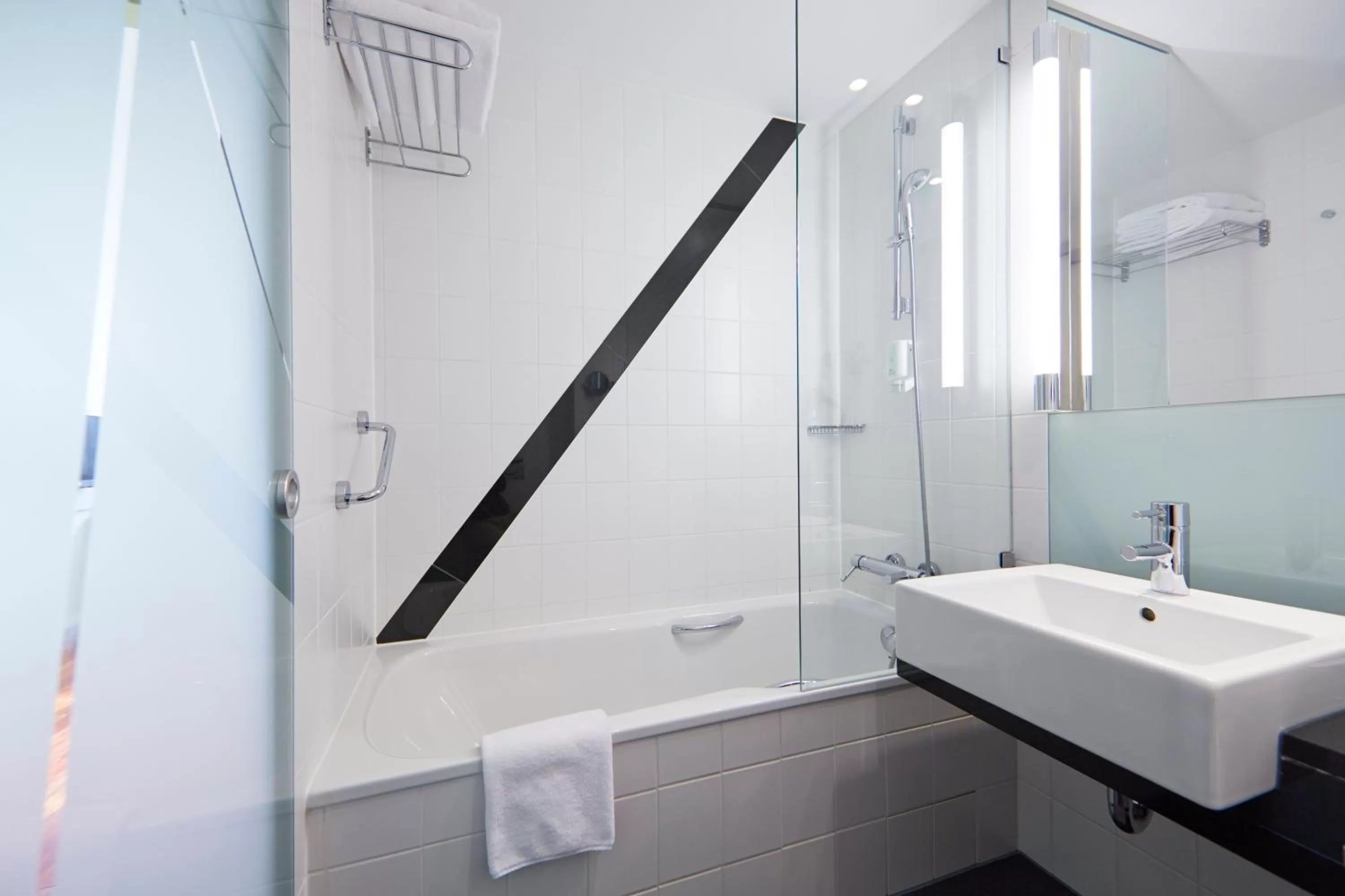 Bathroom in Holiday Inn Zürich Messe by IHG