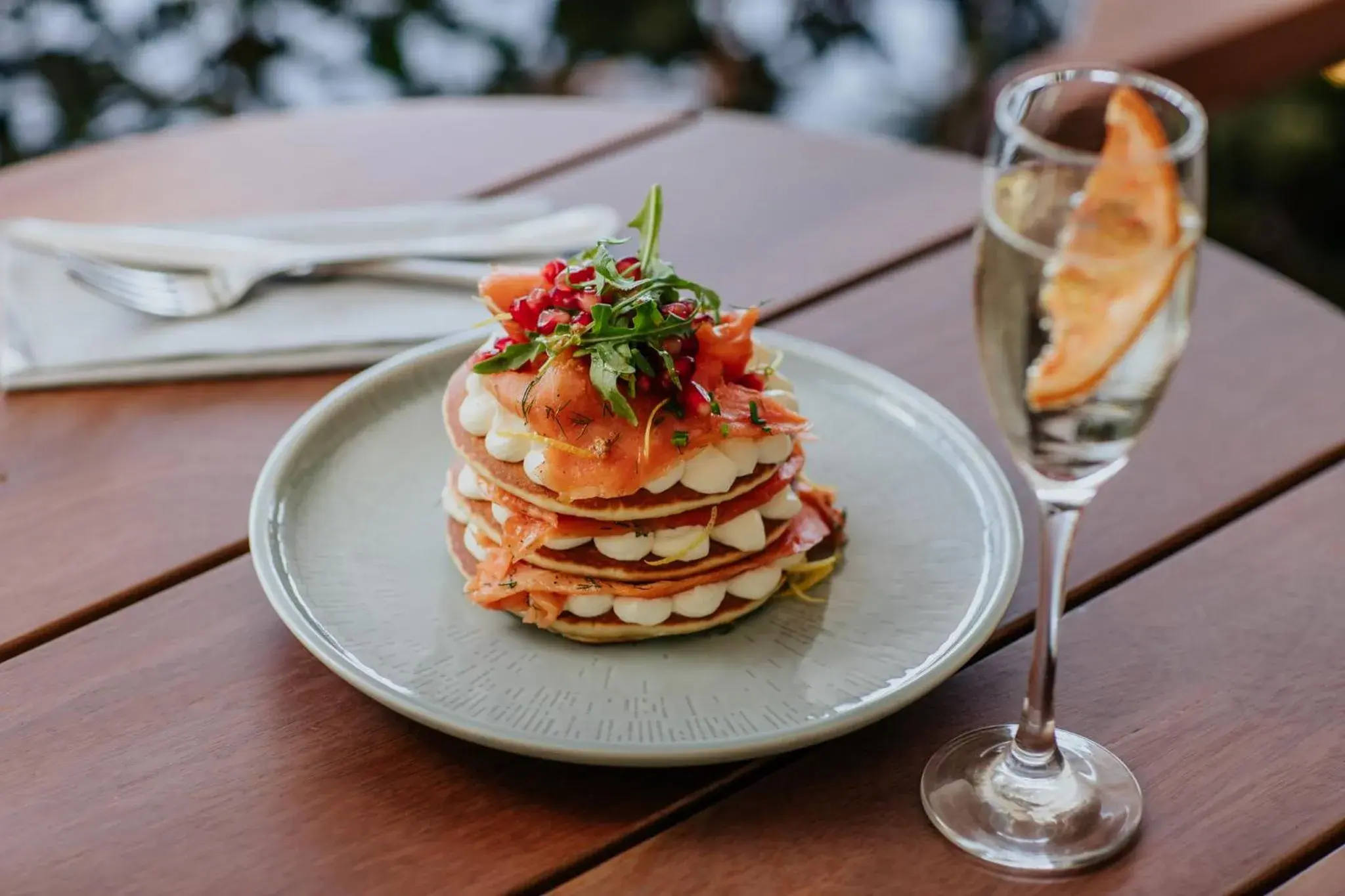 Food close-up in Napa Plaza Hotel (Adults Only)