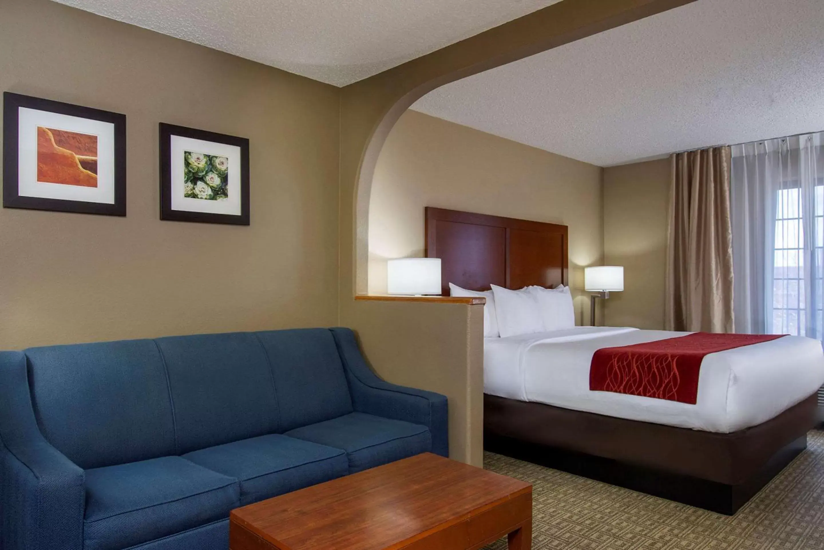 Photo of the whole room in Comfort Inn Santa Fe