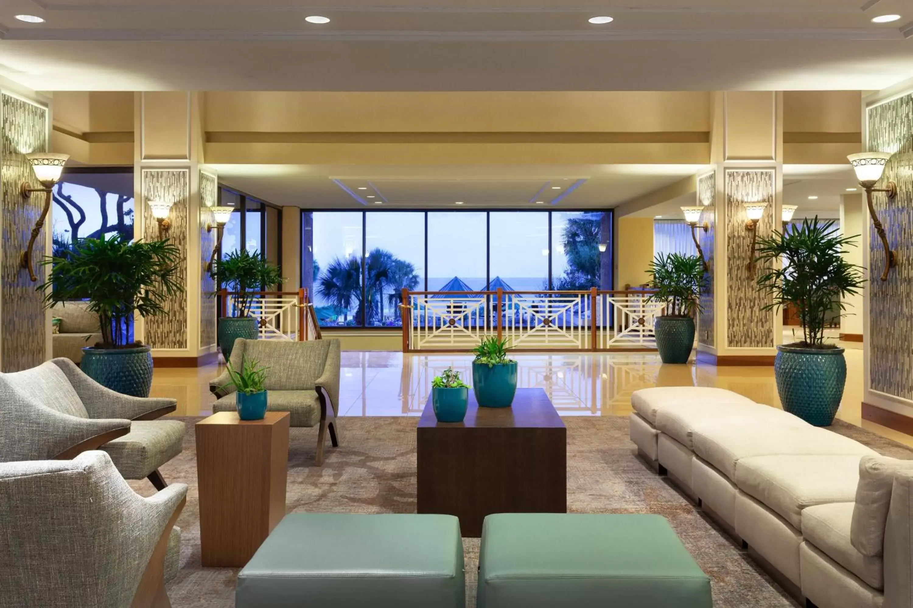 Lobby or reception in Marriott Hilton Head Resort & Spa