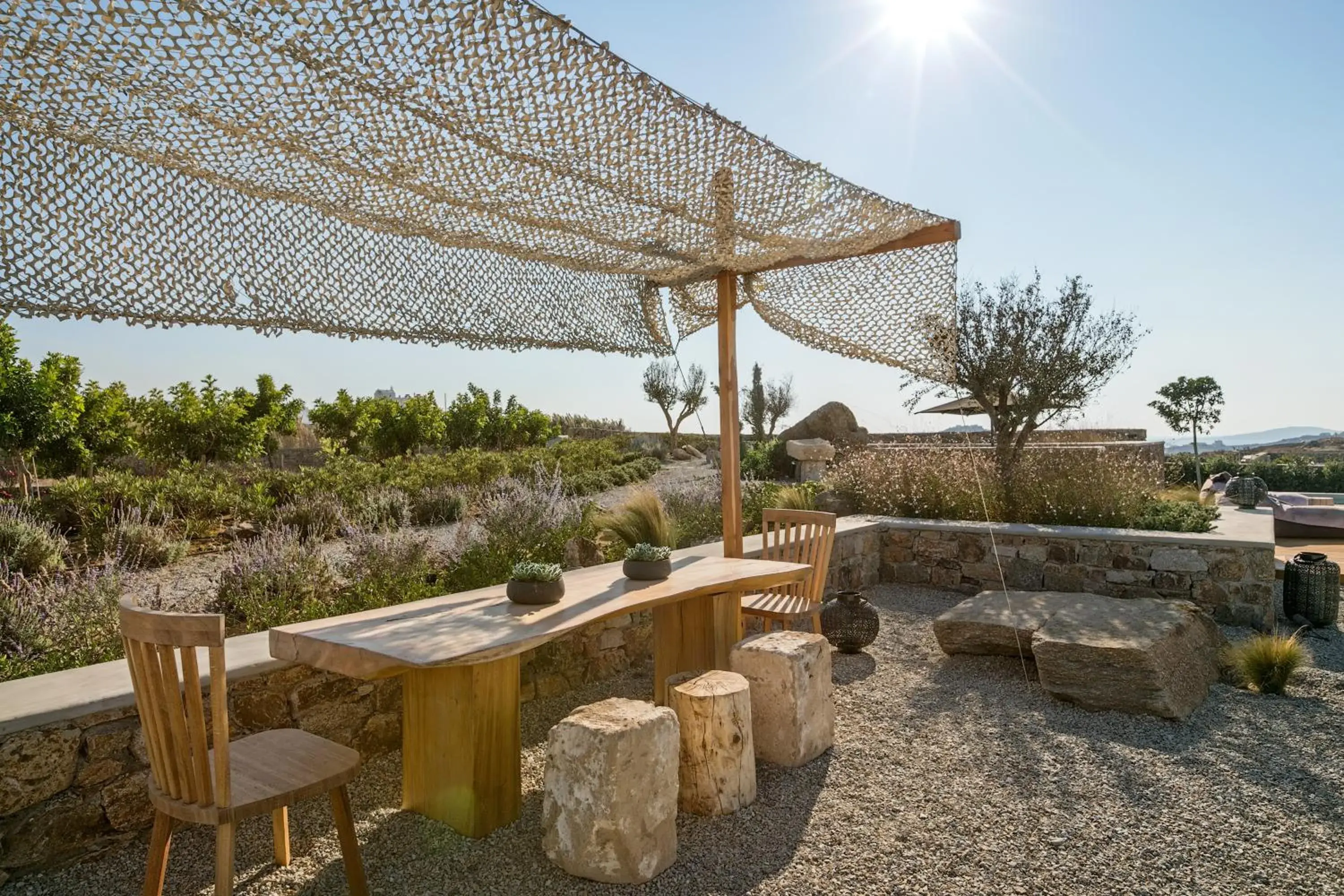 Garden in Portes Suites & Villas Mykonos