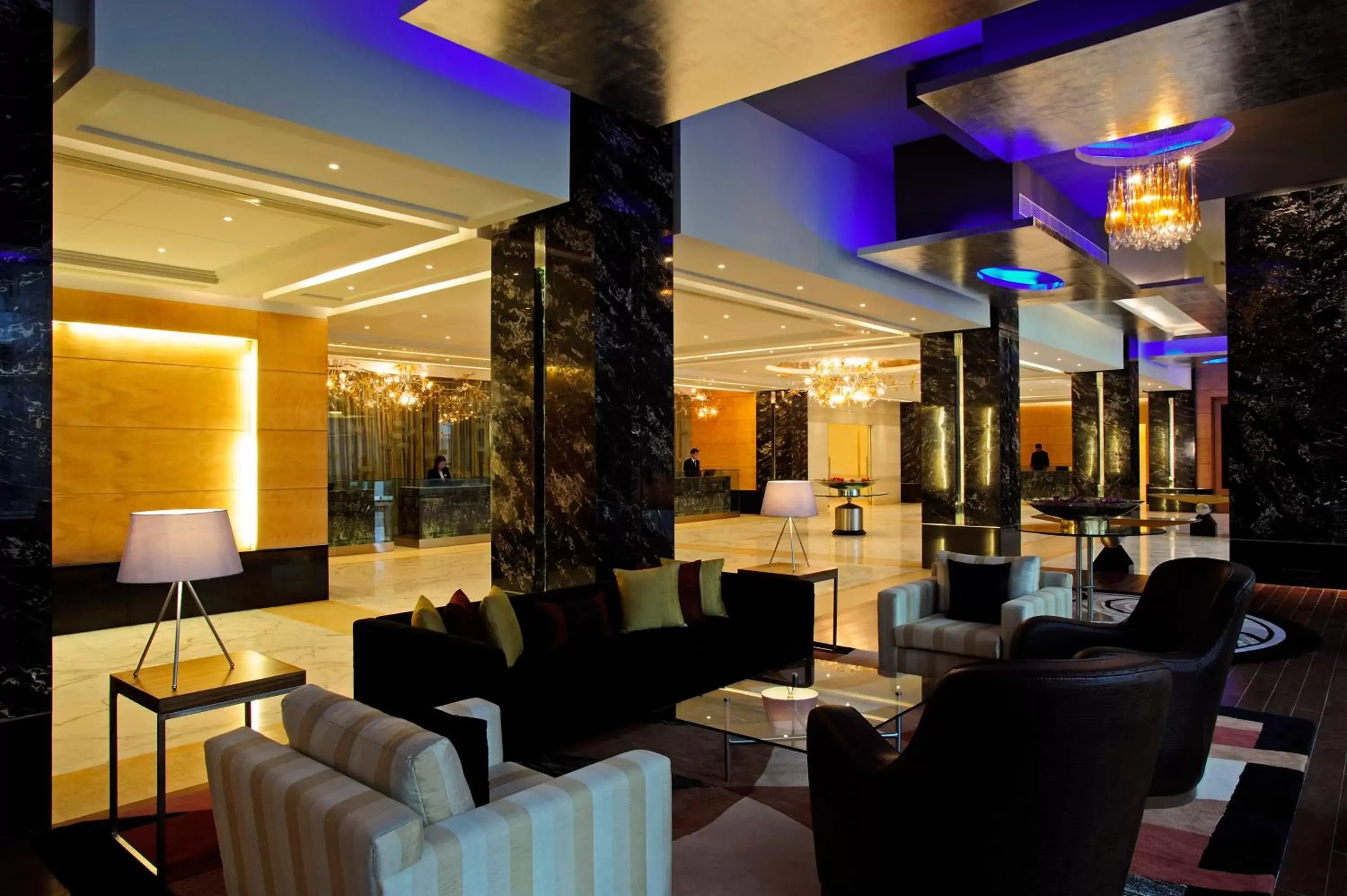 Lobby or reception, Lounge/Bar in Taj Club House