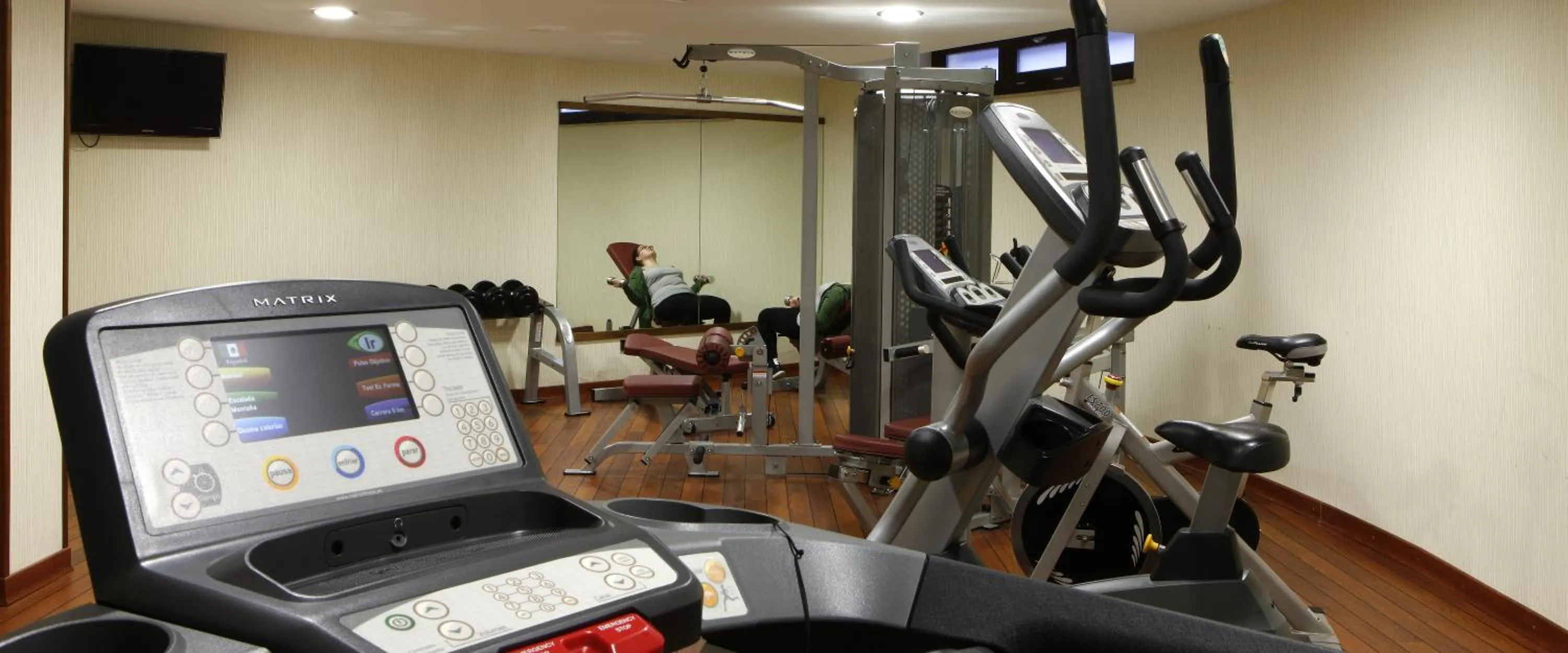 Fitness centre/facilities in Blanco Hotel Spa