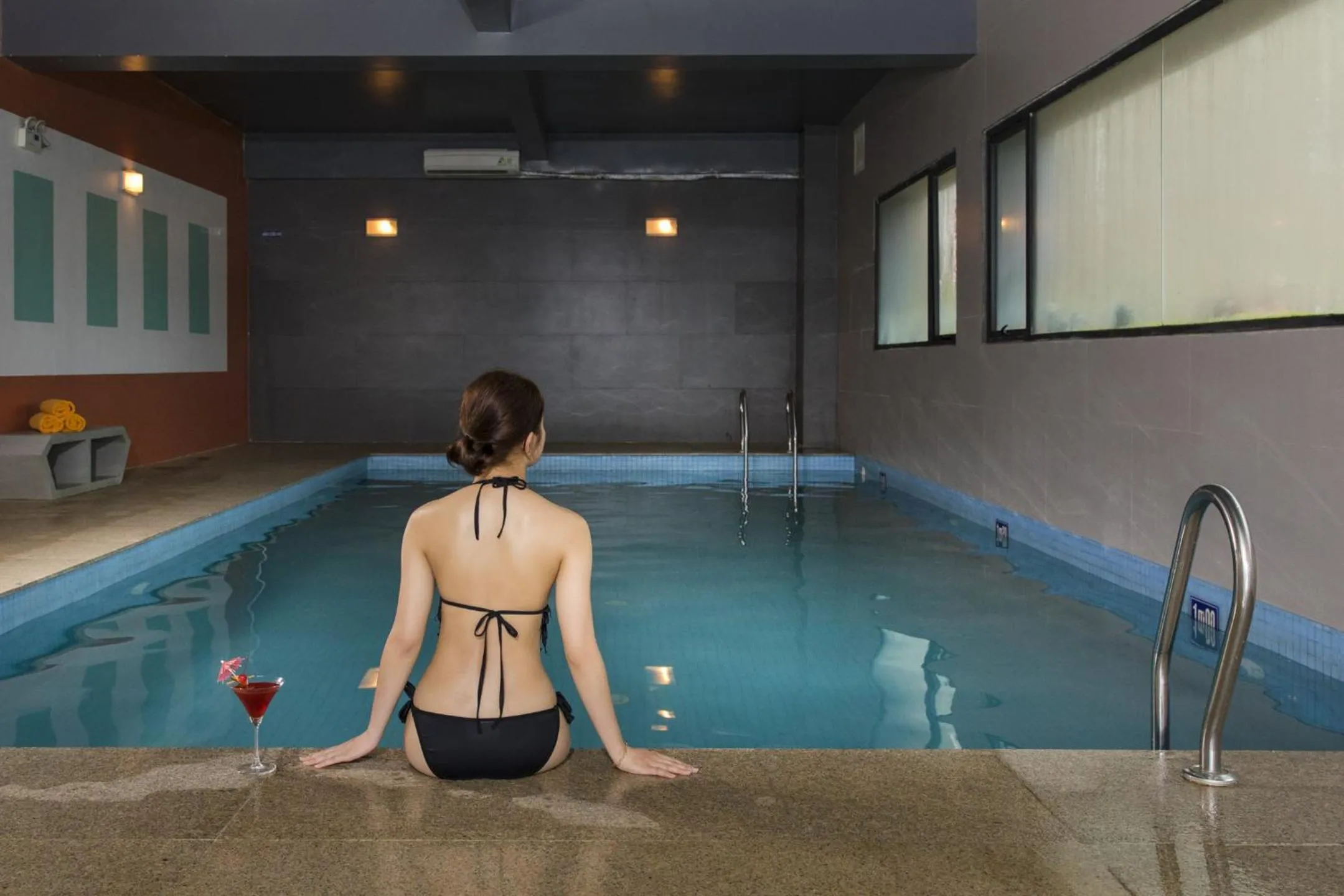 Pool view in Terracotta Hotel & Resort Dalat