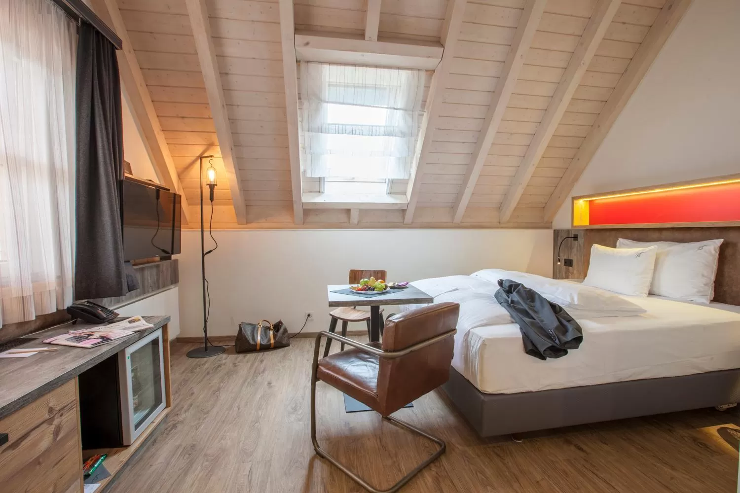 Bedroom, Bed in Boutiquehotel Thessoni Classic & Self service Residence Home Zürich