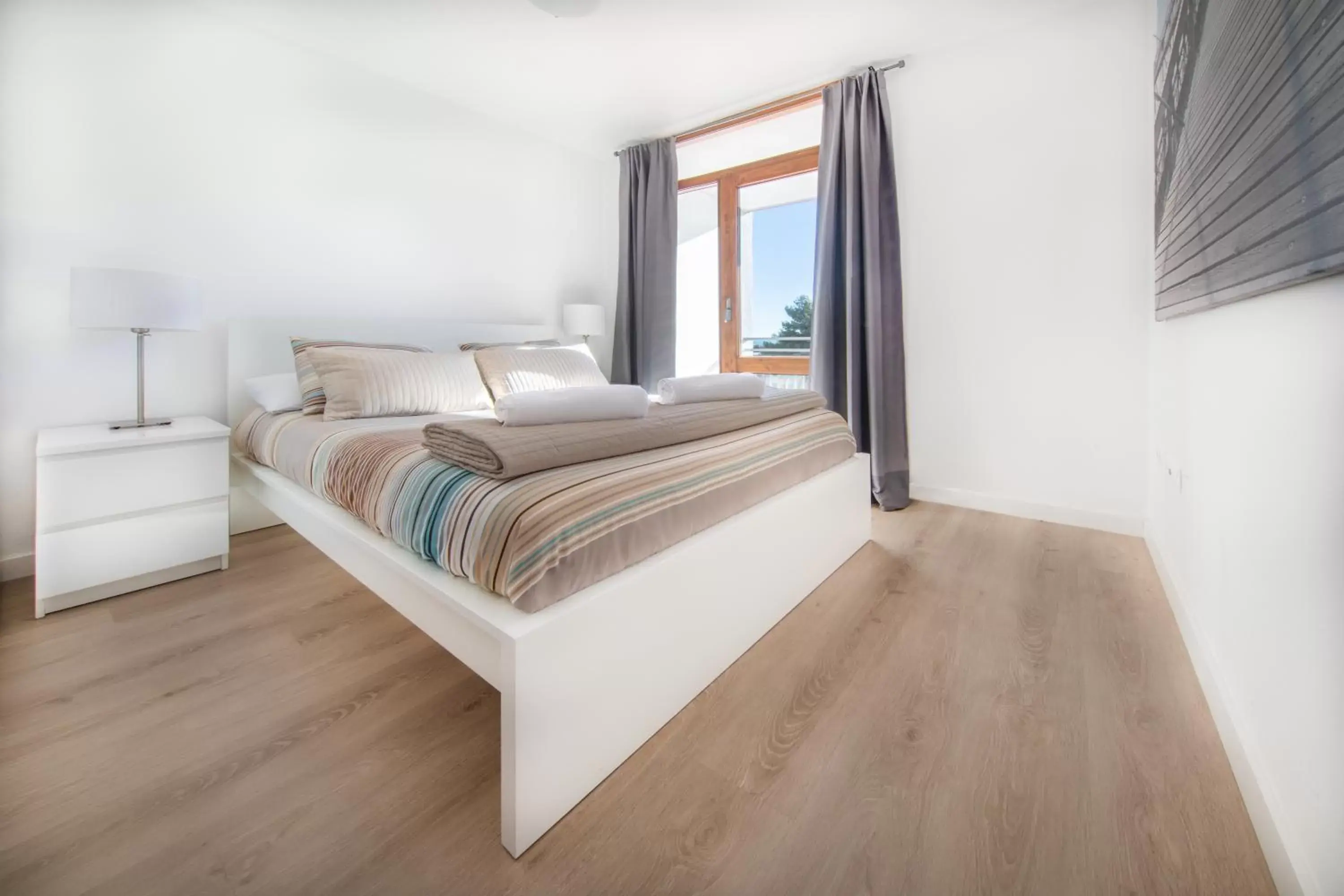 Bedroom, Bed in Agaró Cambrils Apartments