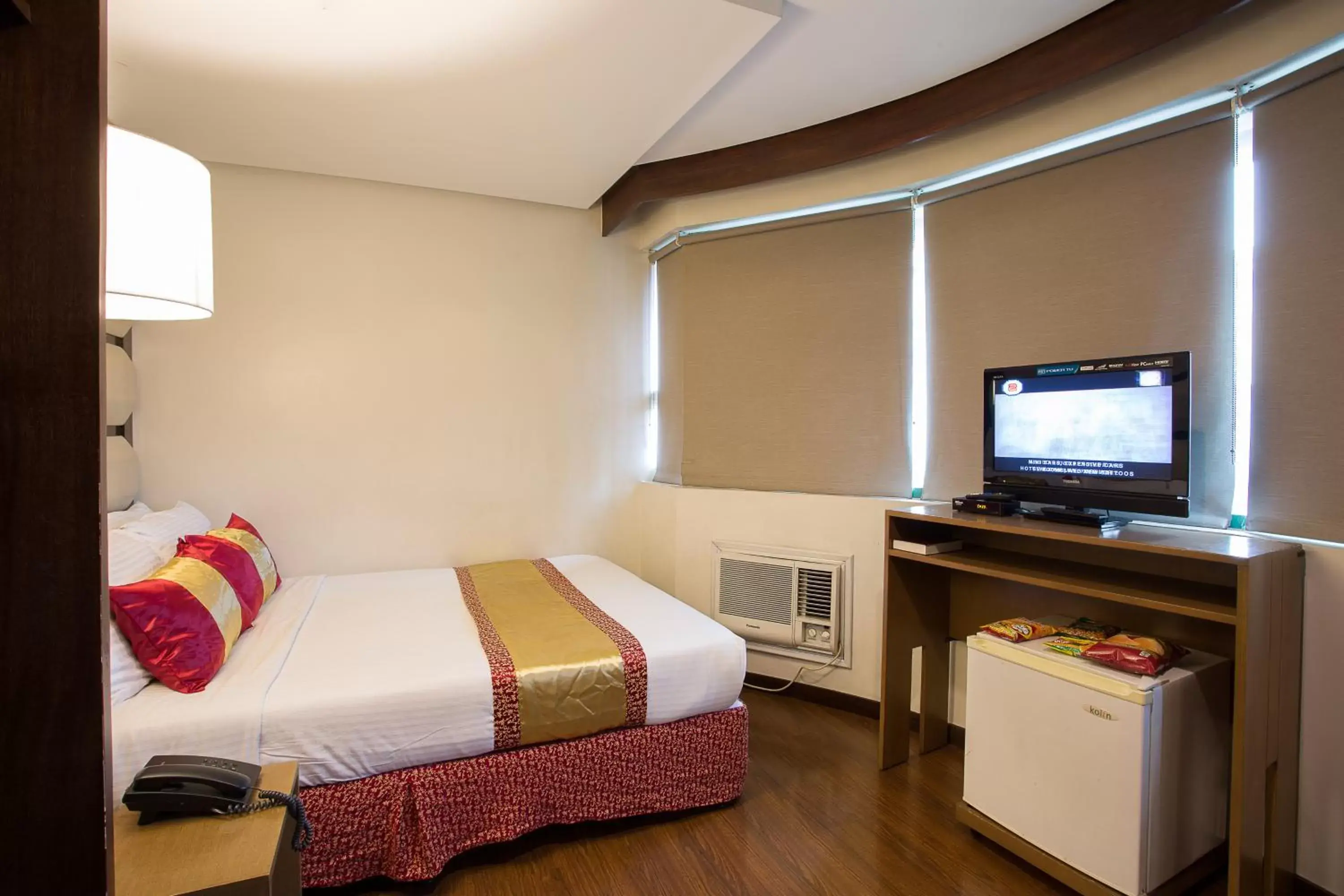 TV and multimedia, Bed in Vieve Hotel