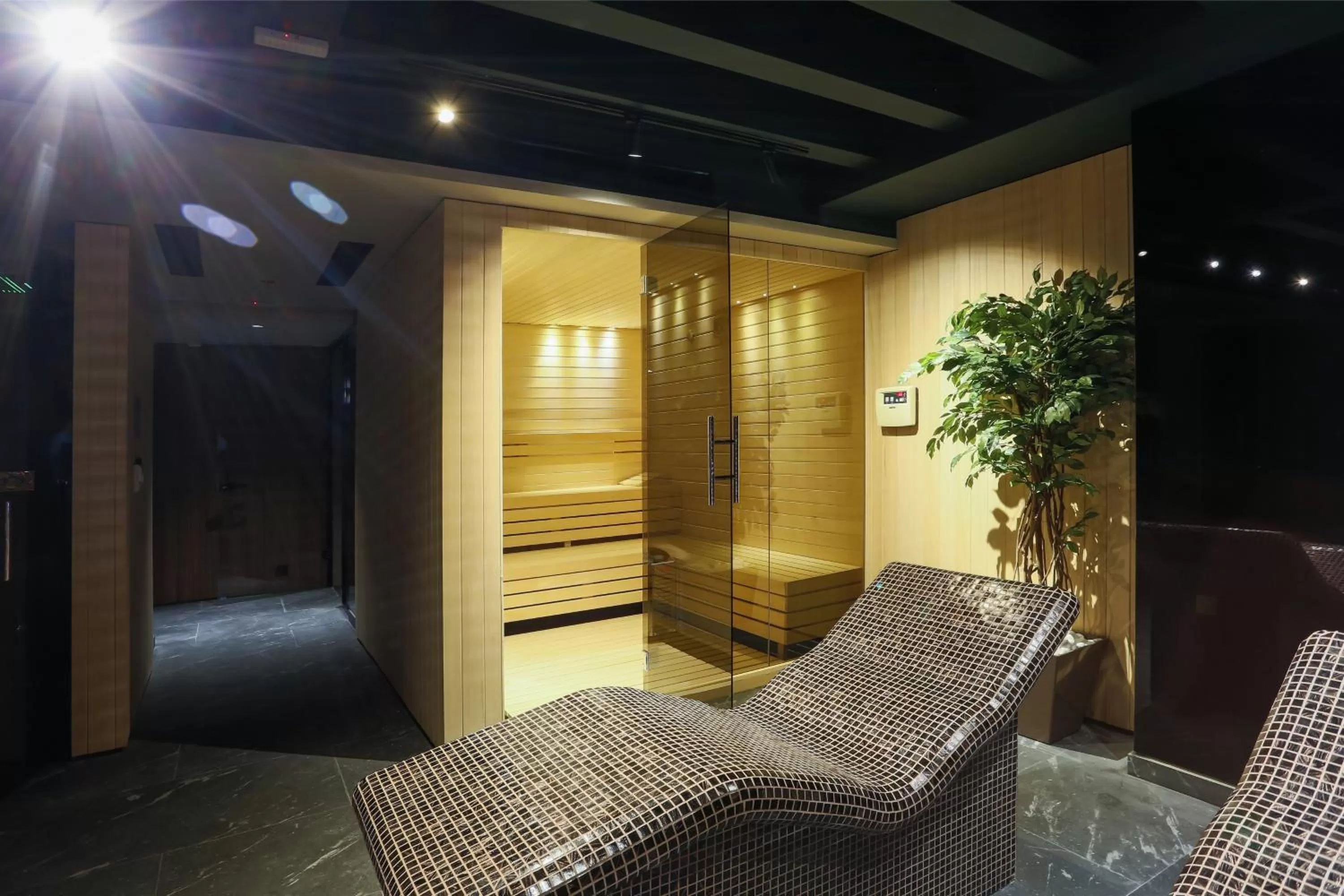 Sauna in Ambasador Hotel