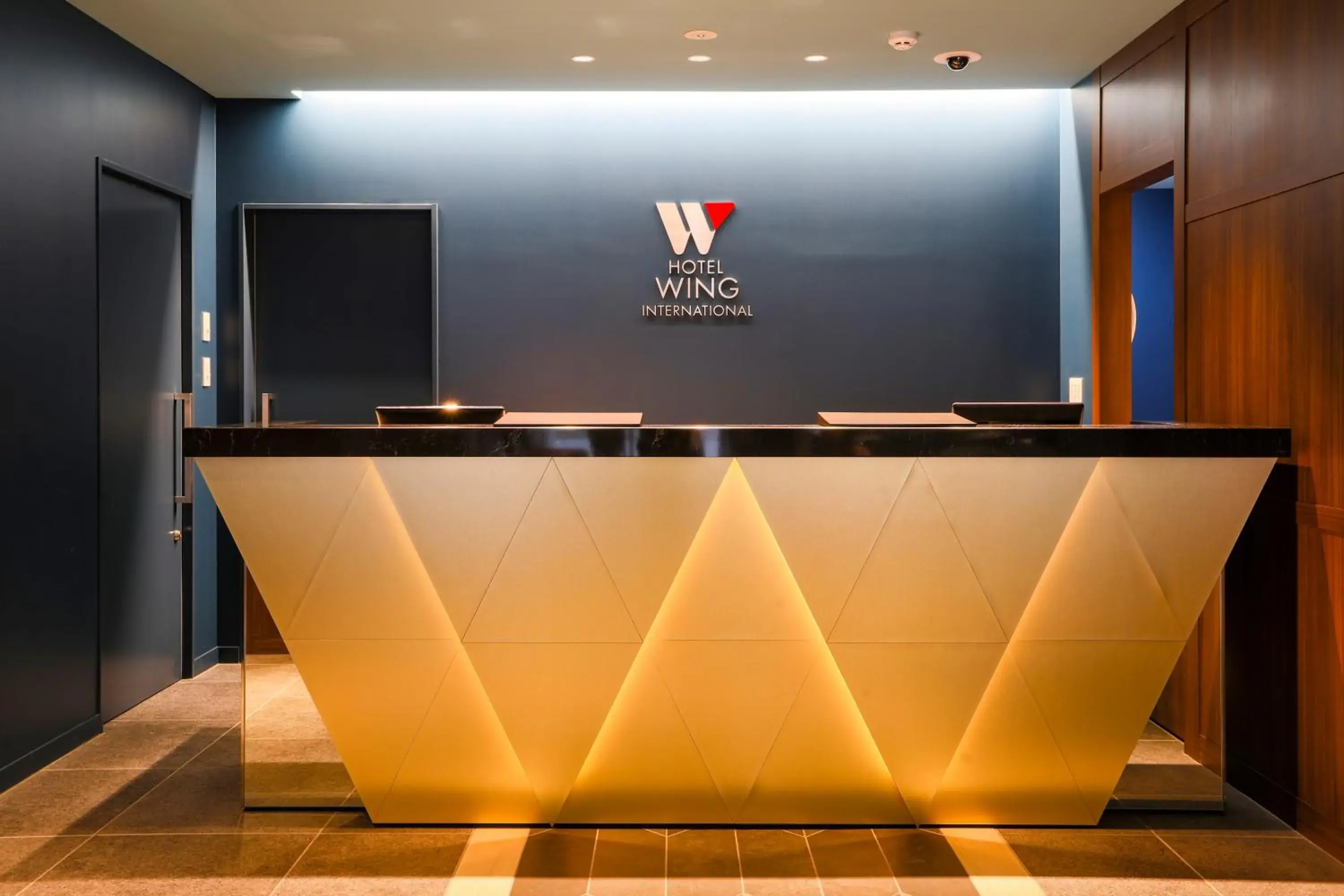 Lobby or reception in Hotel Wing International Shimbashi Onarimon Lobby or reception in Hotel Wing International Shimbashi Onarimon
