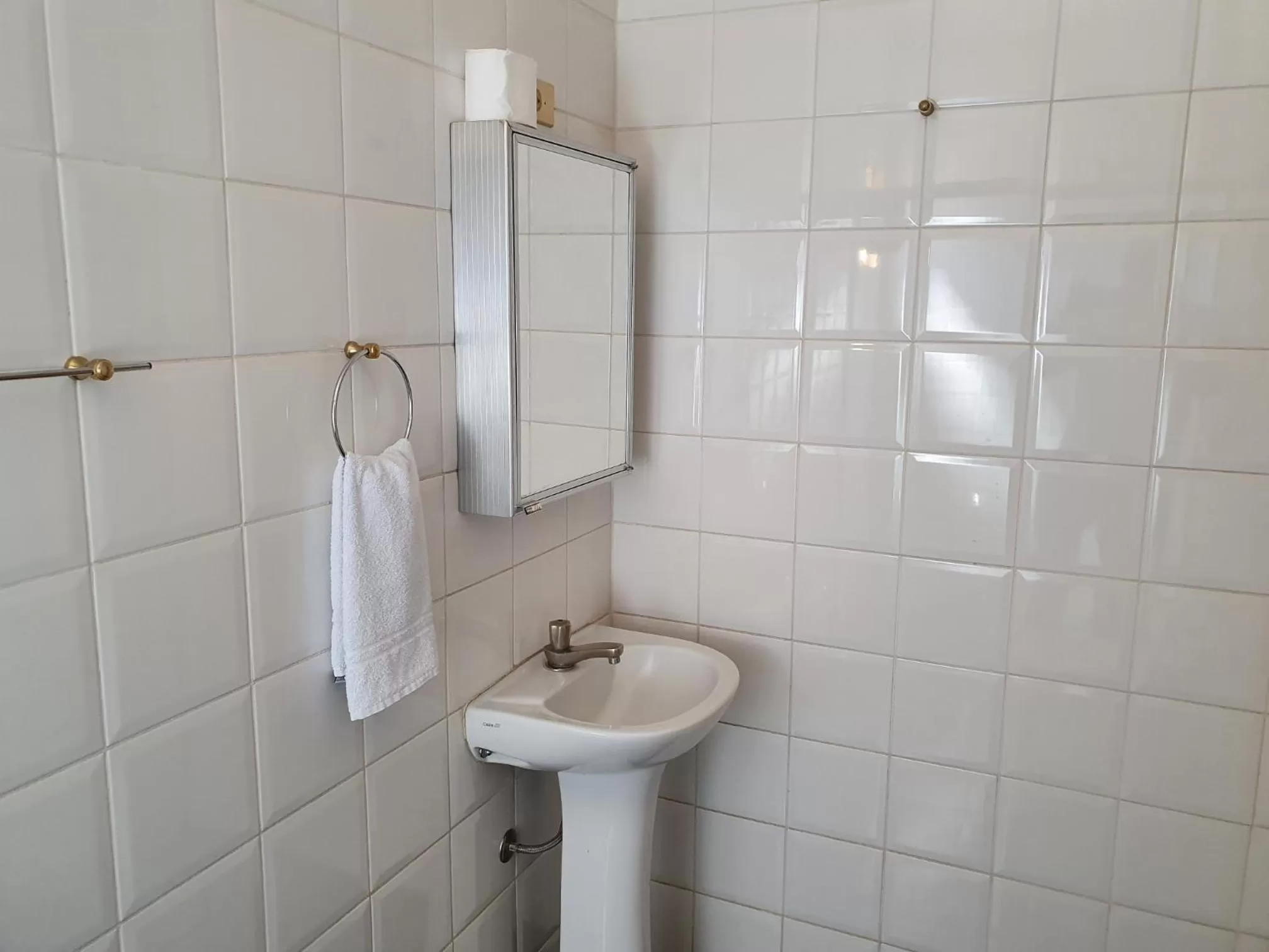 Bathroom in Hotel Sta Mônica Marília