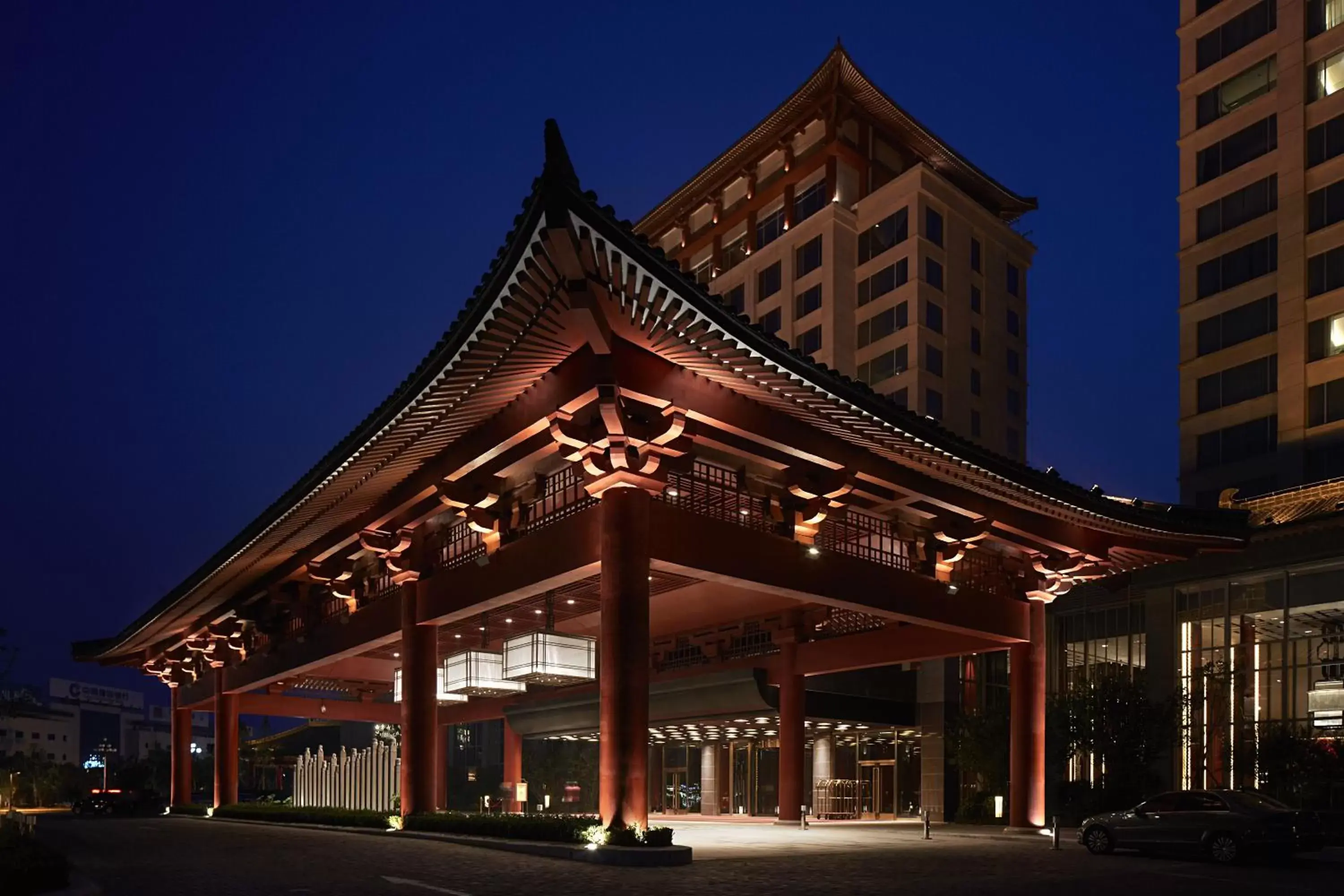 Facade/entrance, Property Building in Shangri-La Qufu