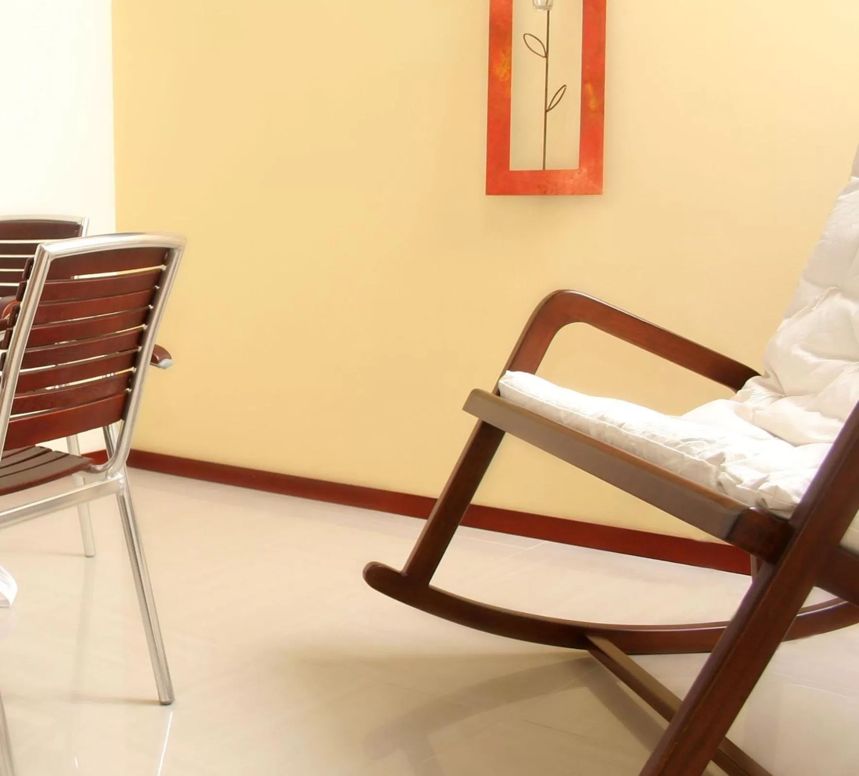 Seating area in Hotel Cuellars