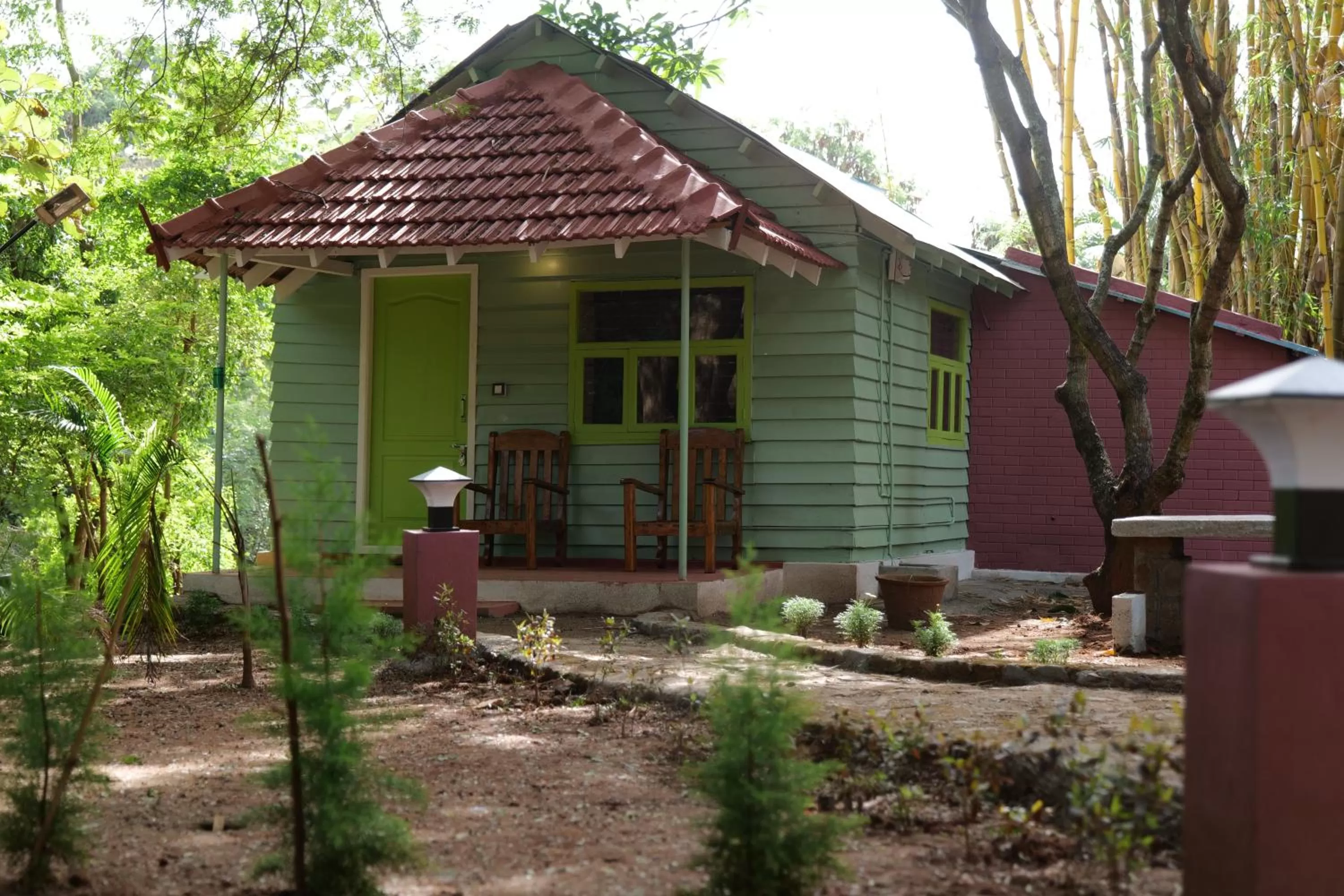 Property building in Commune18 Resort Chikmagalur