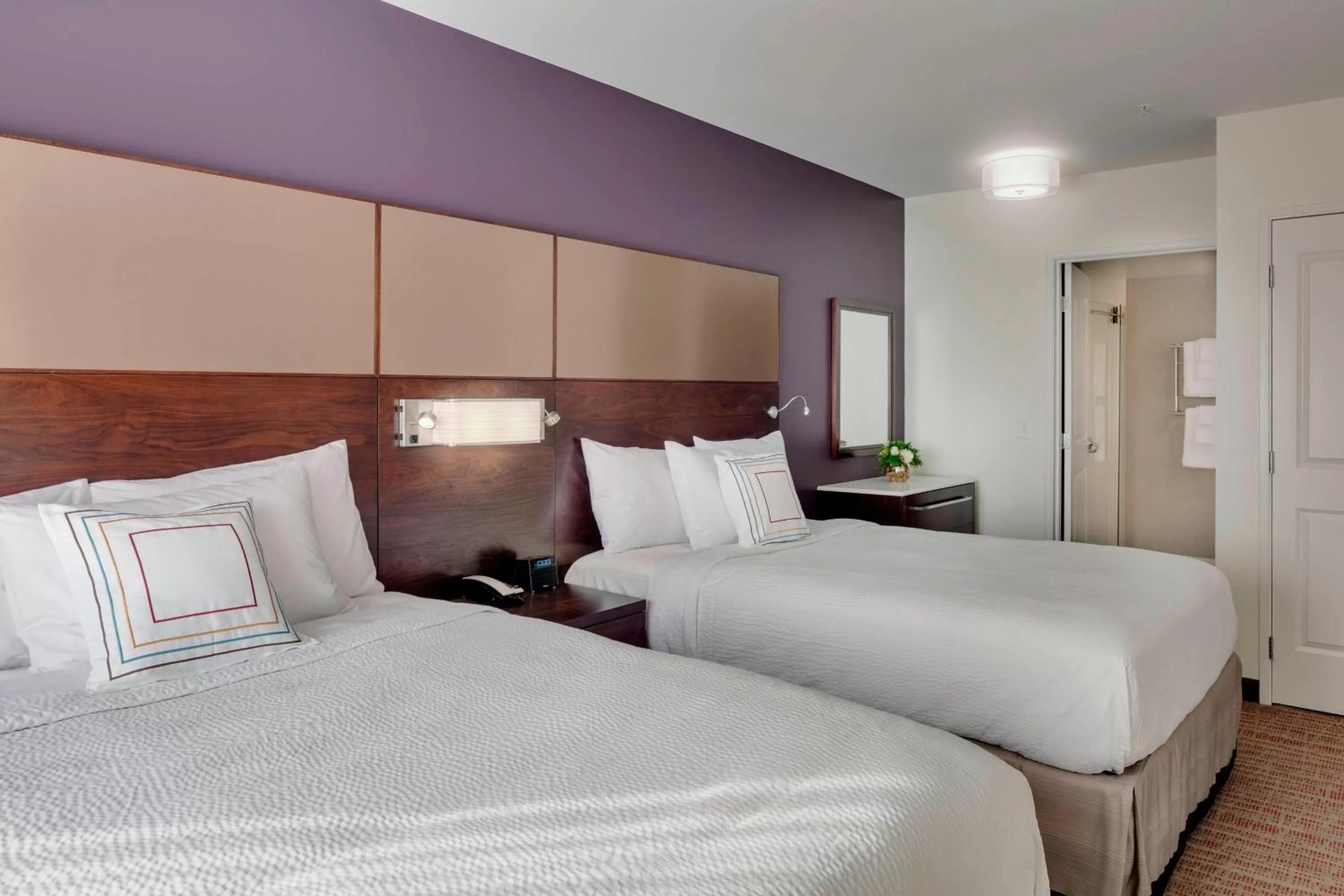 Bedroom, Bed in Residence Inn by Marriott Bath Brunswick Area