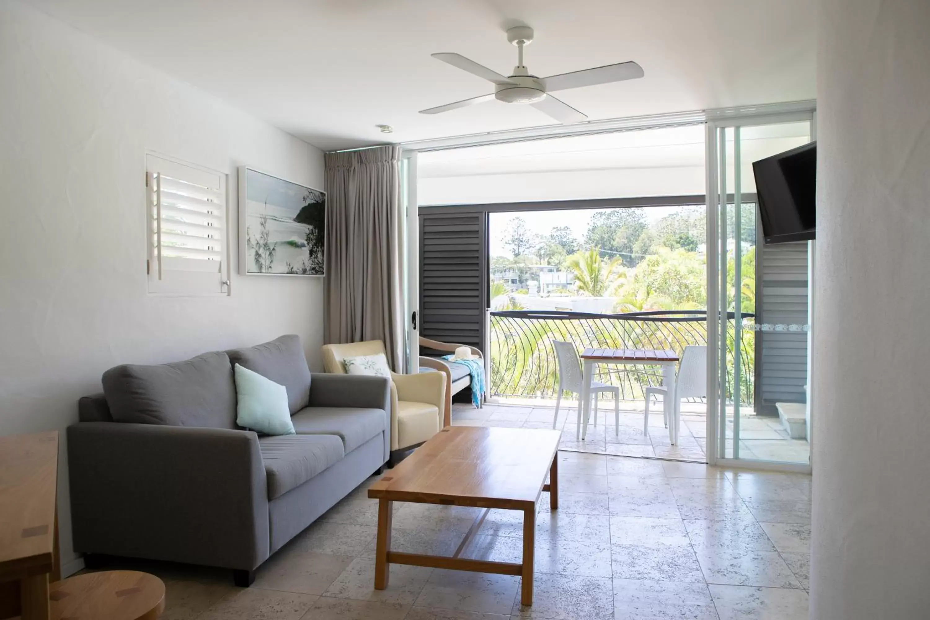 Seating Area in Noosa Blue Resort