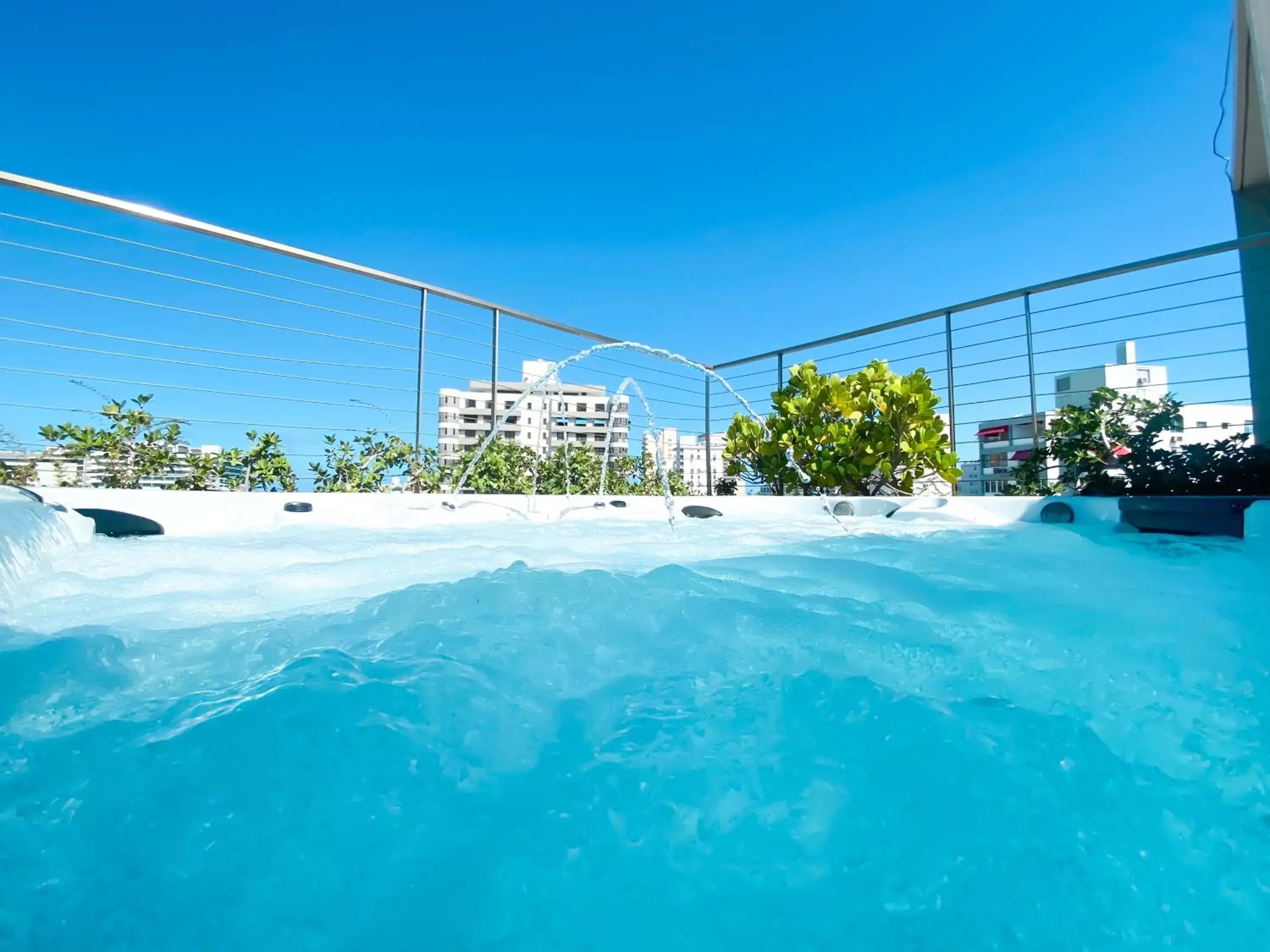 Hot Tub in The Wave Hotel Condado