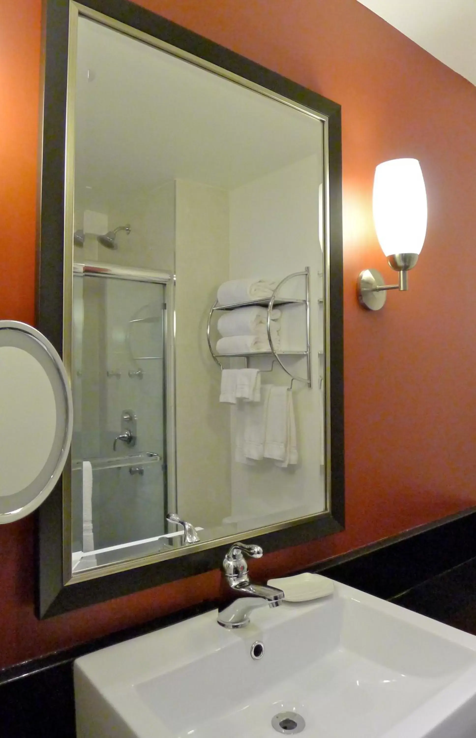 Shower, Bathroom in Armon Plaza Montreal Airpt, Trademark Collection by Wyndham