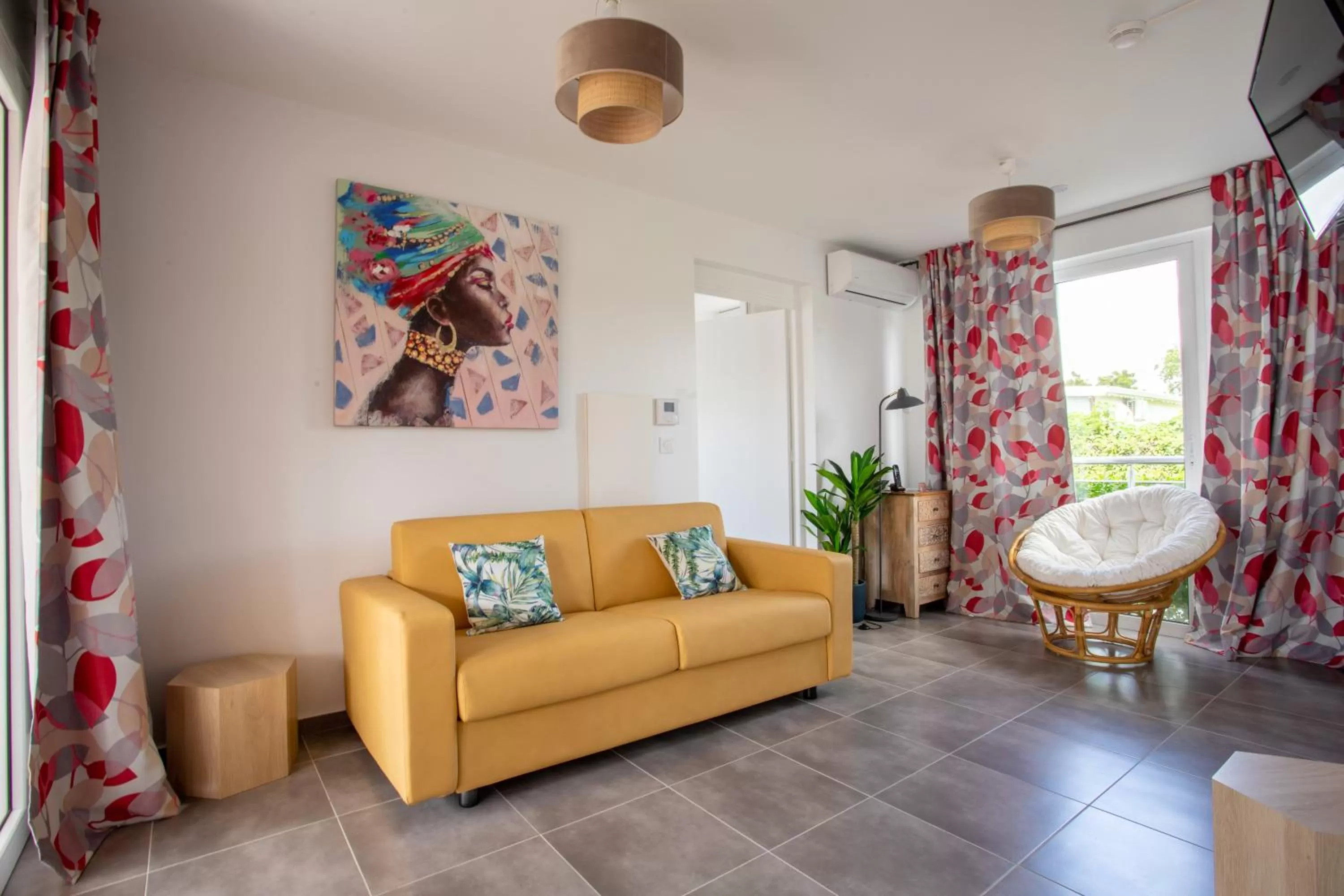 Living room in Hôtel Guadeloupe Palm Suites