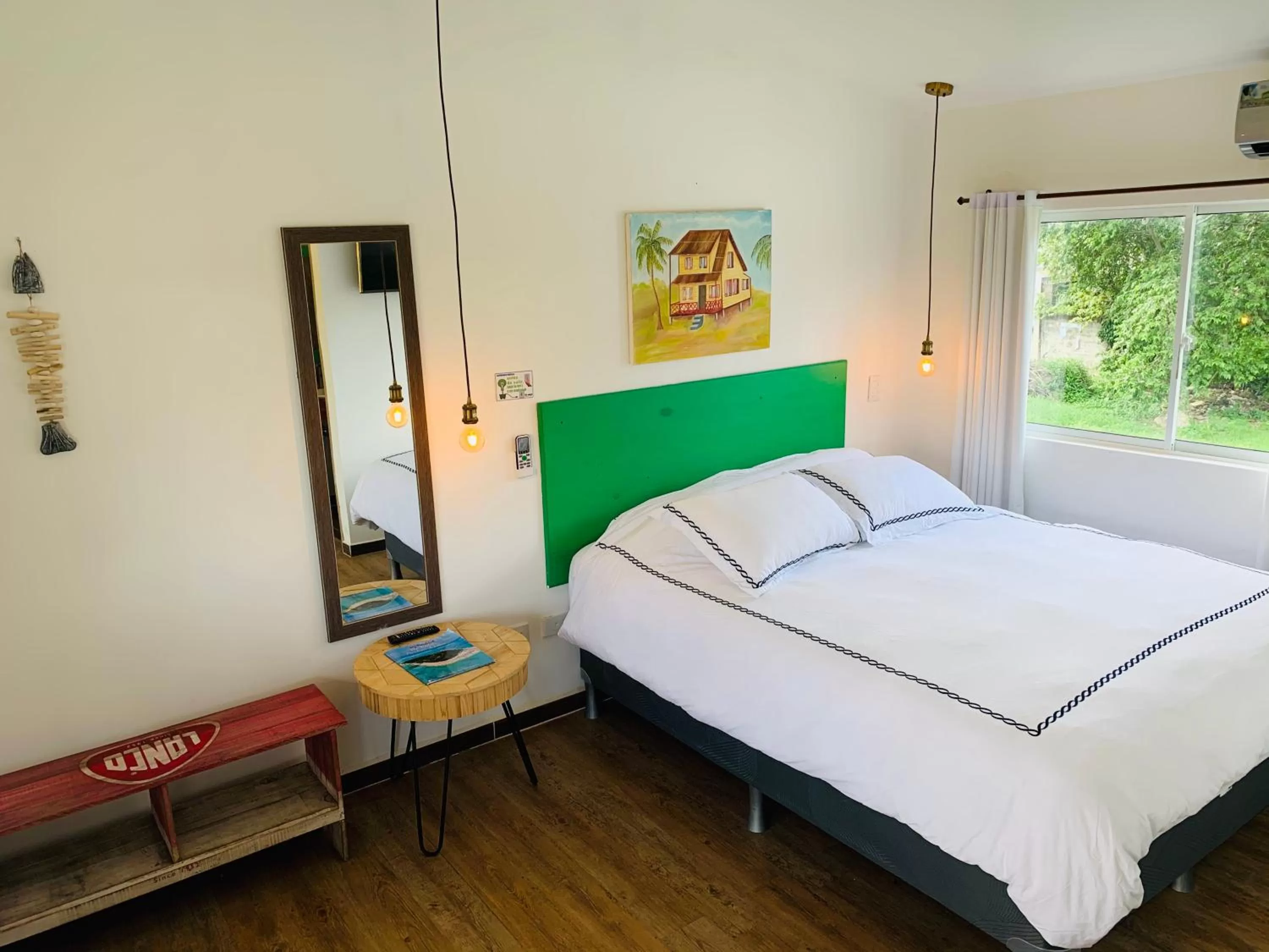 Bed in Be Happy Hotel