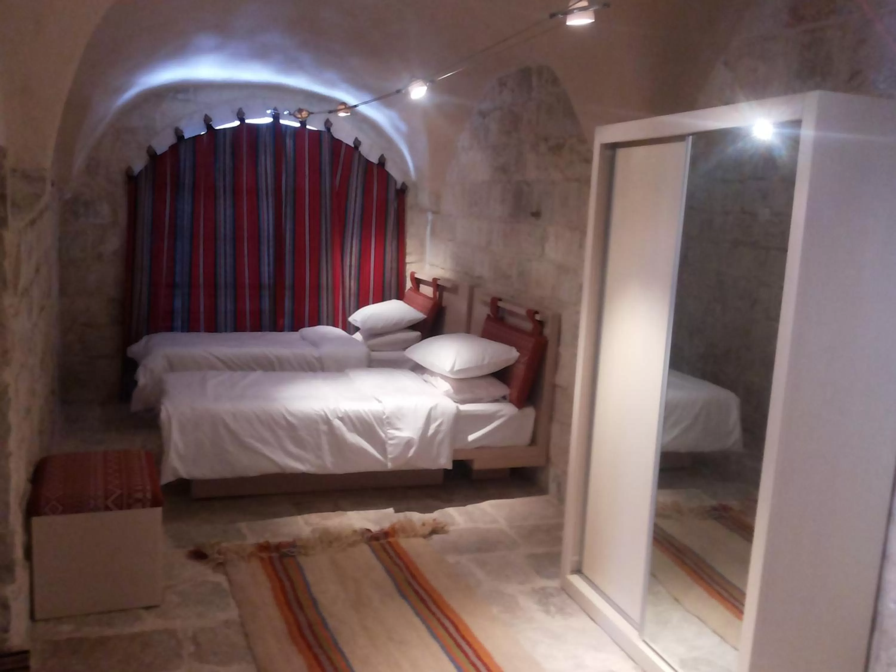 Bed in Khan Alwakala Hotel