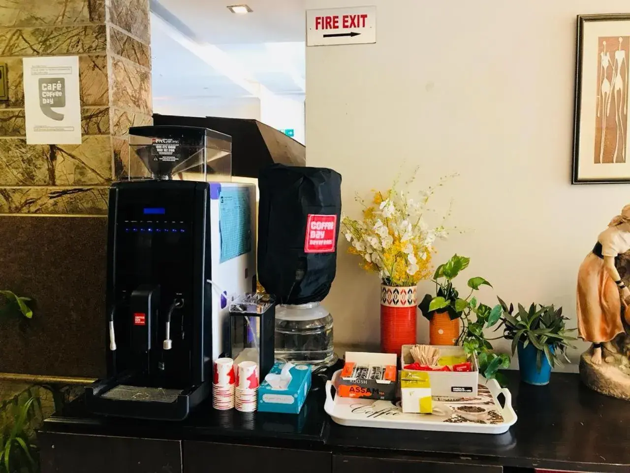 Coffee/tea facilities in Hotel City Premier