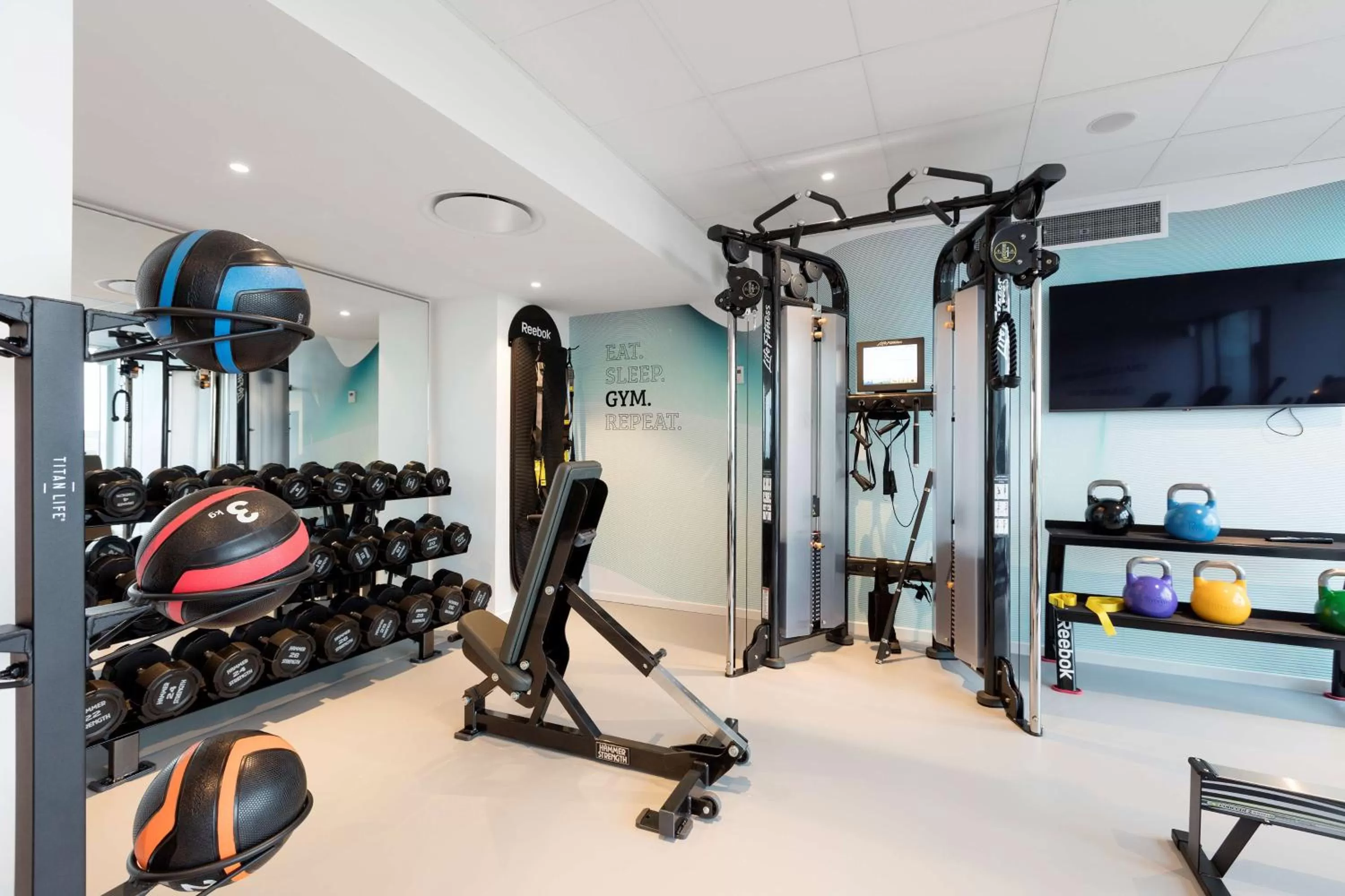 Fitness centre/facilities in Hilton Garden Inn Faroe Islands