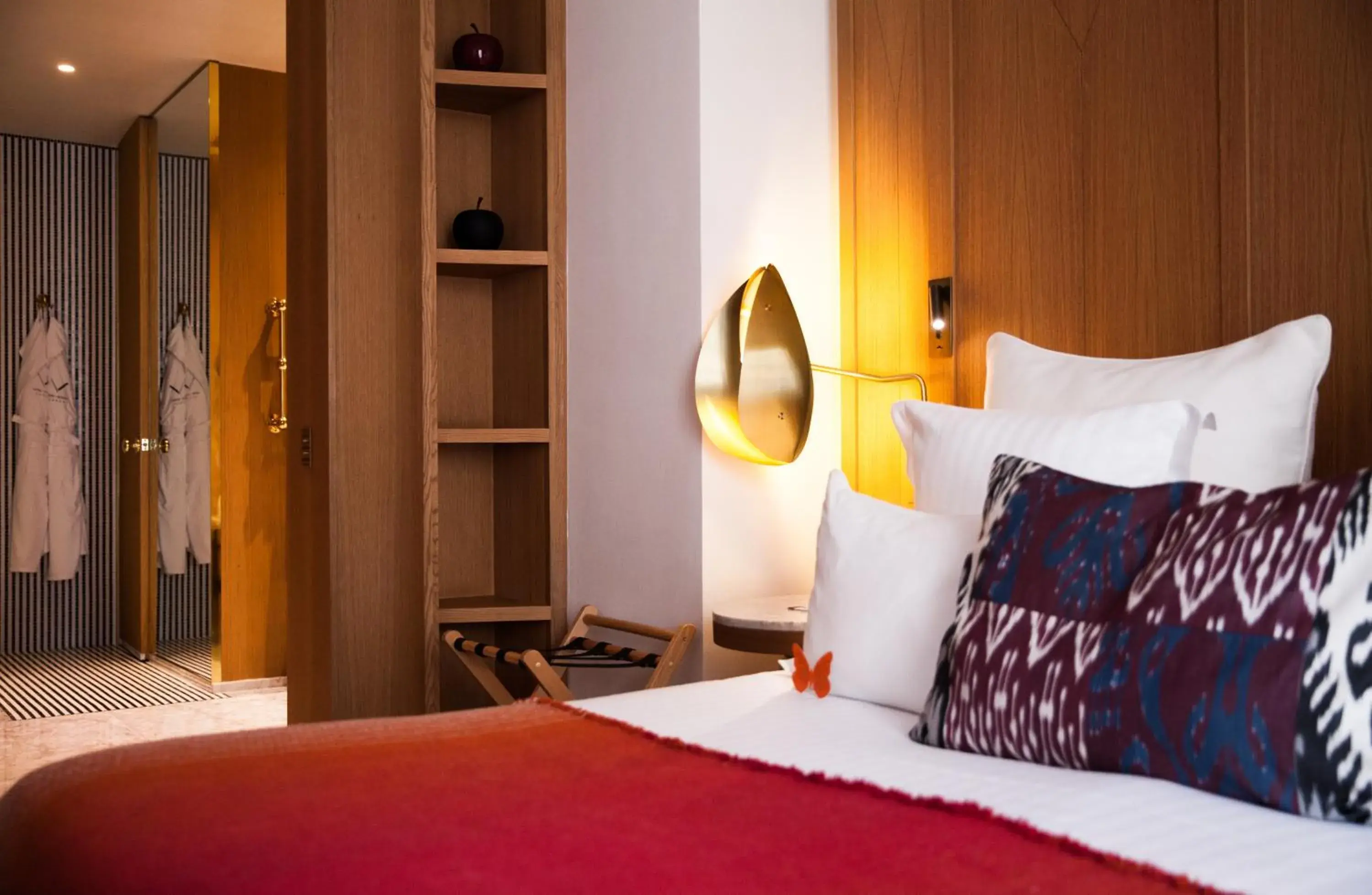 Bedroom, Bed in Hotel Vernet