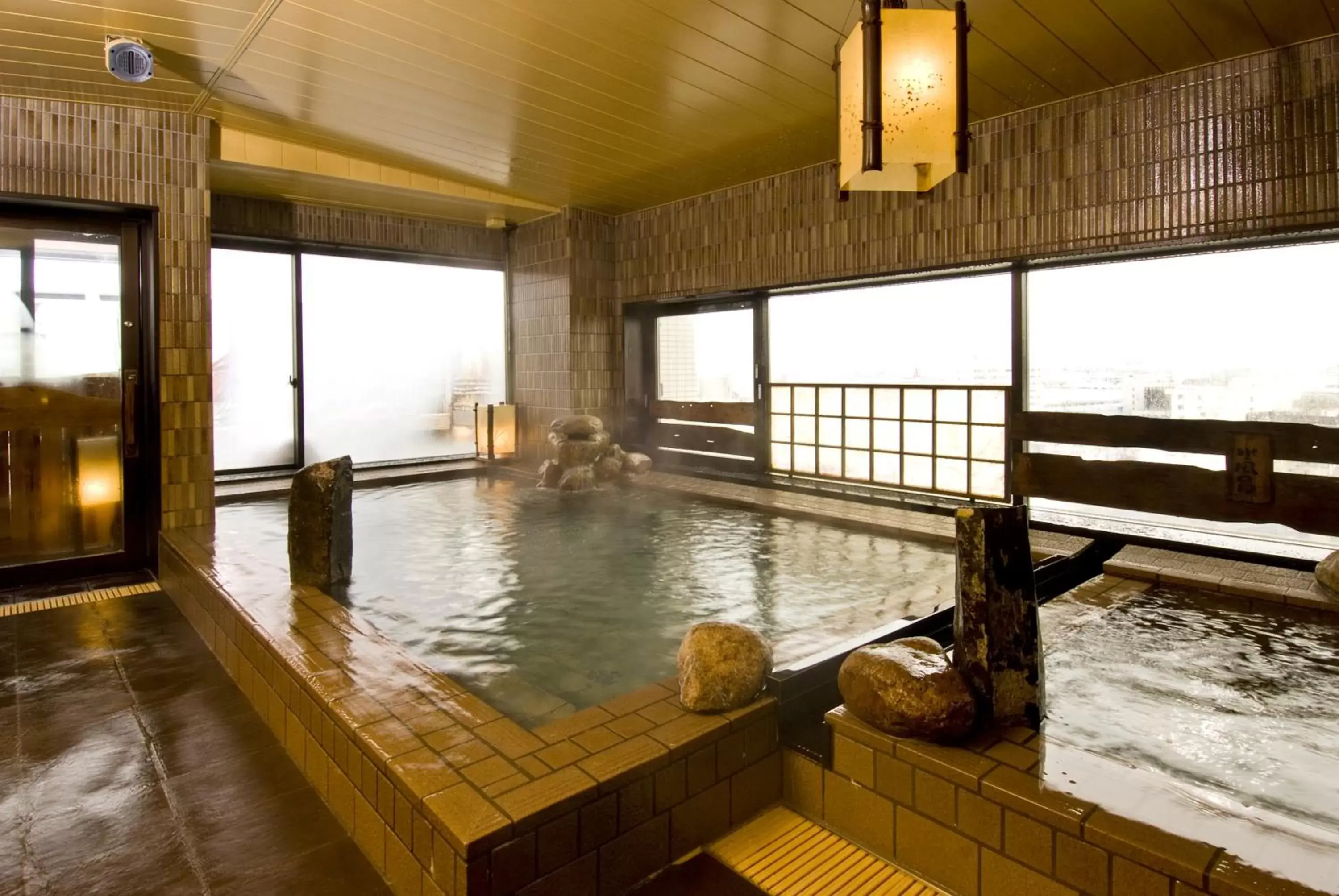 Hot Spring Bath, Swimming Pool in Dormy Inn Wakkanai