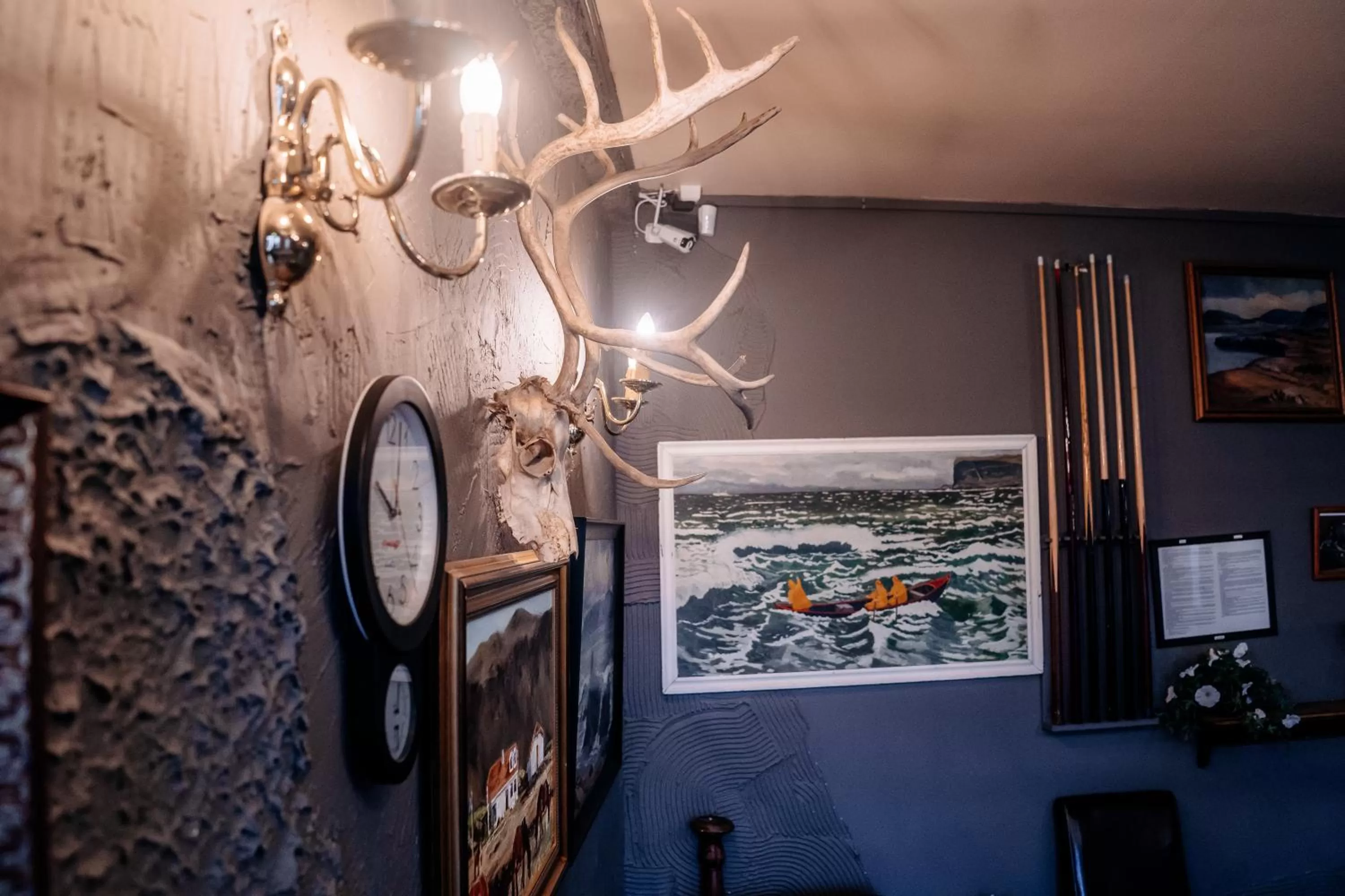 Lobby or reception in Hotel Laxnes